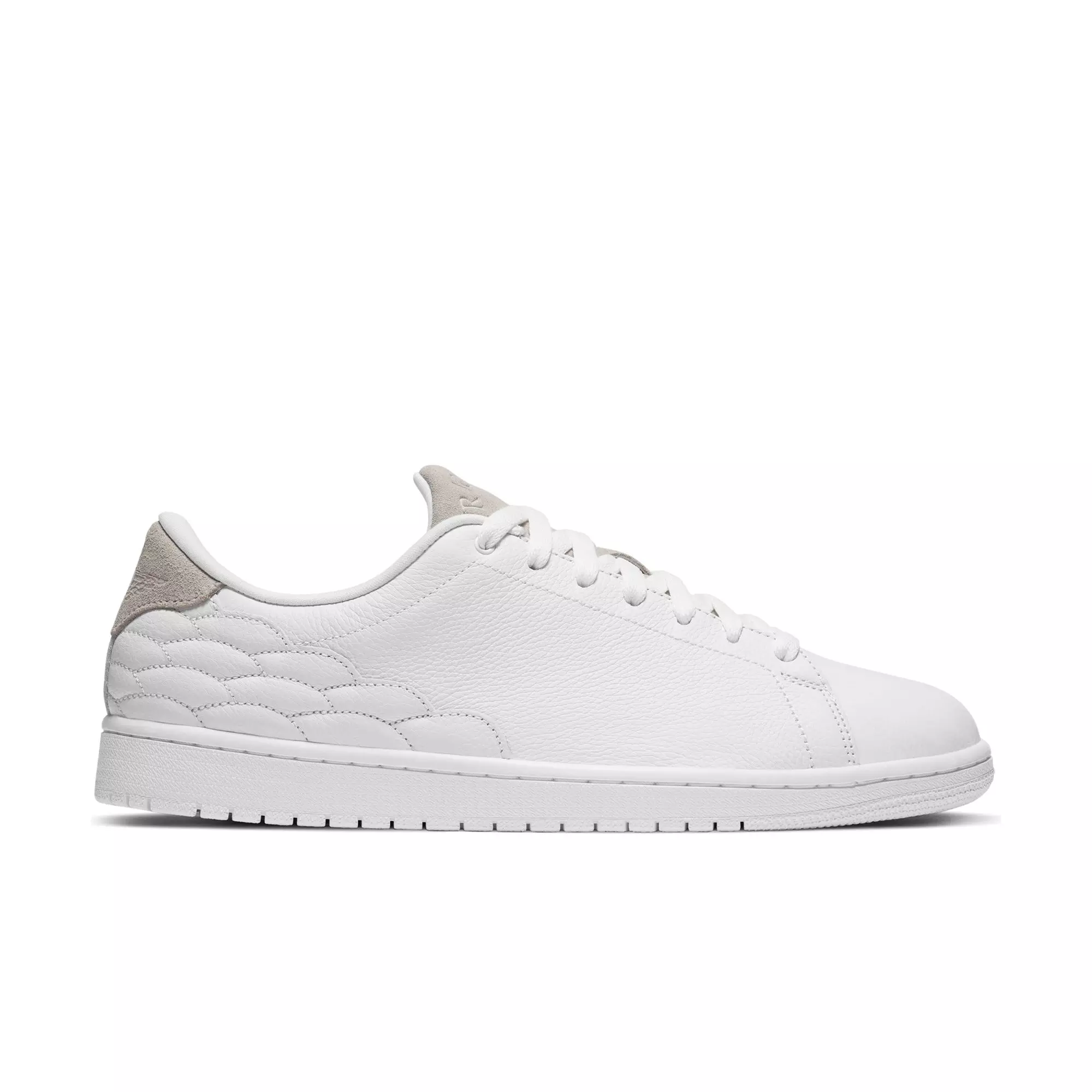 Jordan 1 Centre Court "White/White" Men's Shoe - WHITE