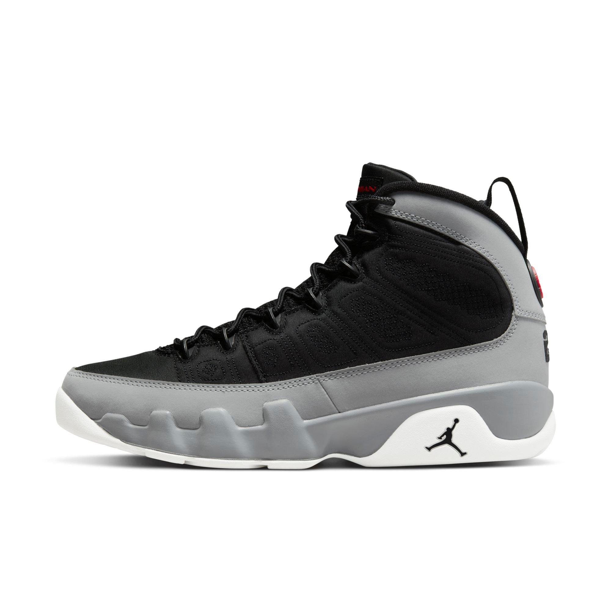 Jordan 9 retro 2024 black university red