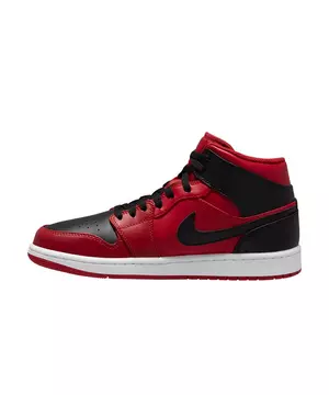 Men's shoes Nike Air Force 1 Mid´07 Black/Gym Red-White