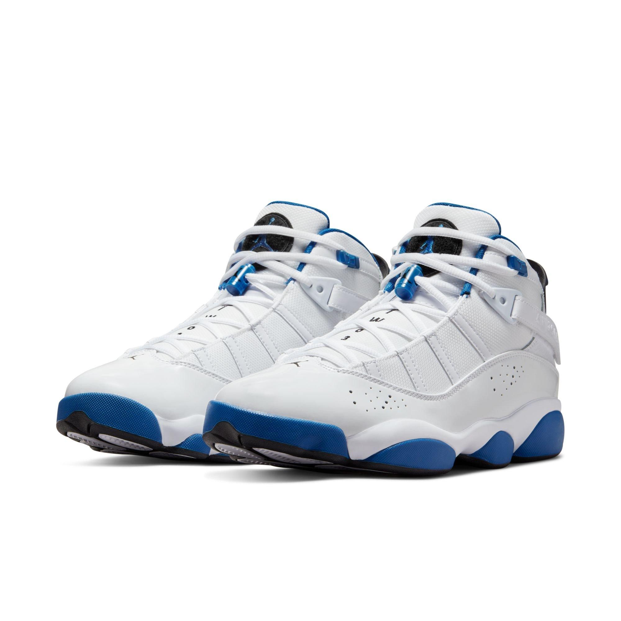 Blue six best sale rings jordans