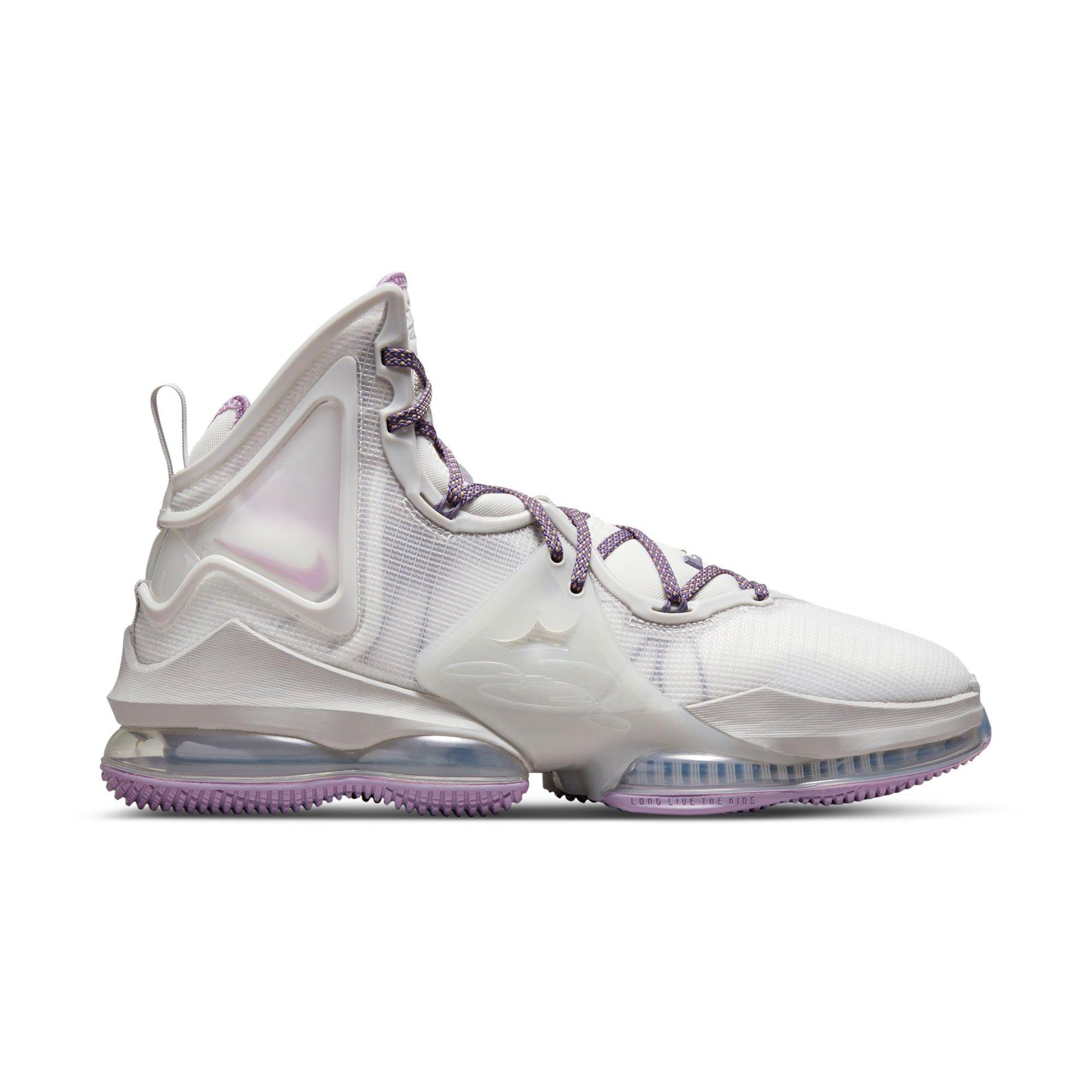 Nike LeBron 19 Phantom/Canyon Purple/Iron Ore Men's Basketball Shoe -  Hibbett | City Gear