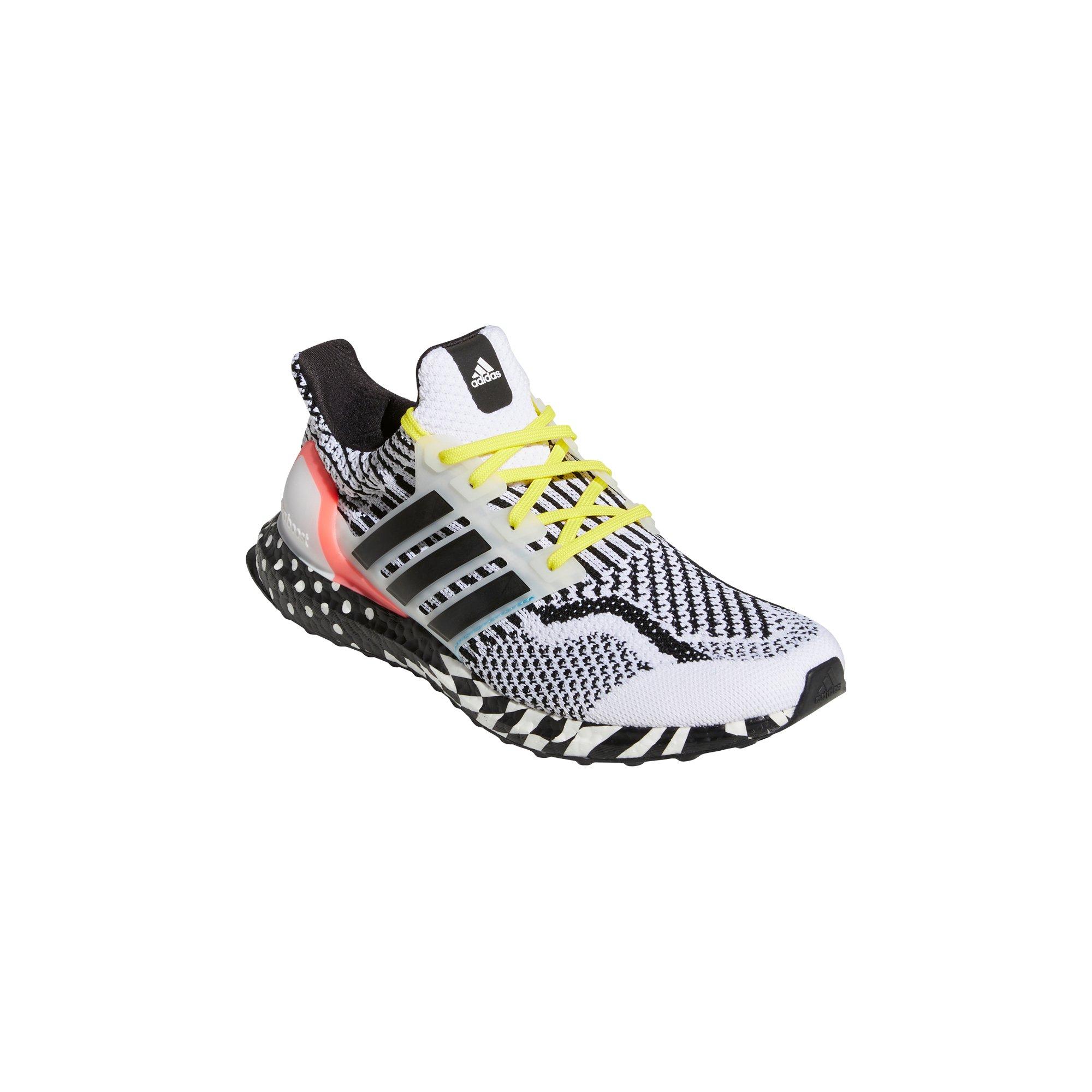 adidas Ultraboost DNA 5.0 White/Black/Turbo Pink Men's Running Shoe -  Hibbett | City Gear