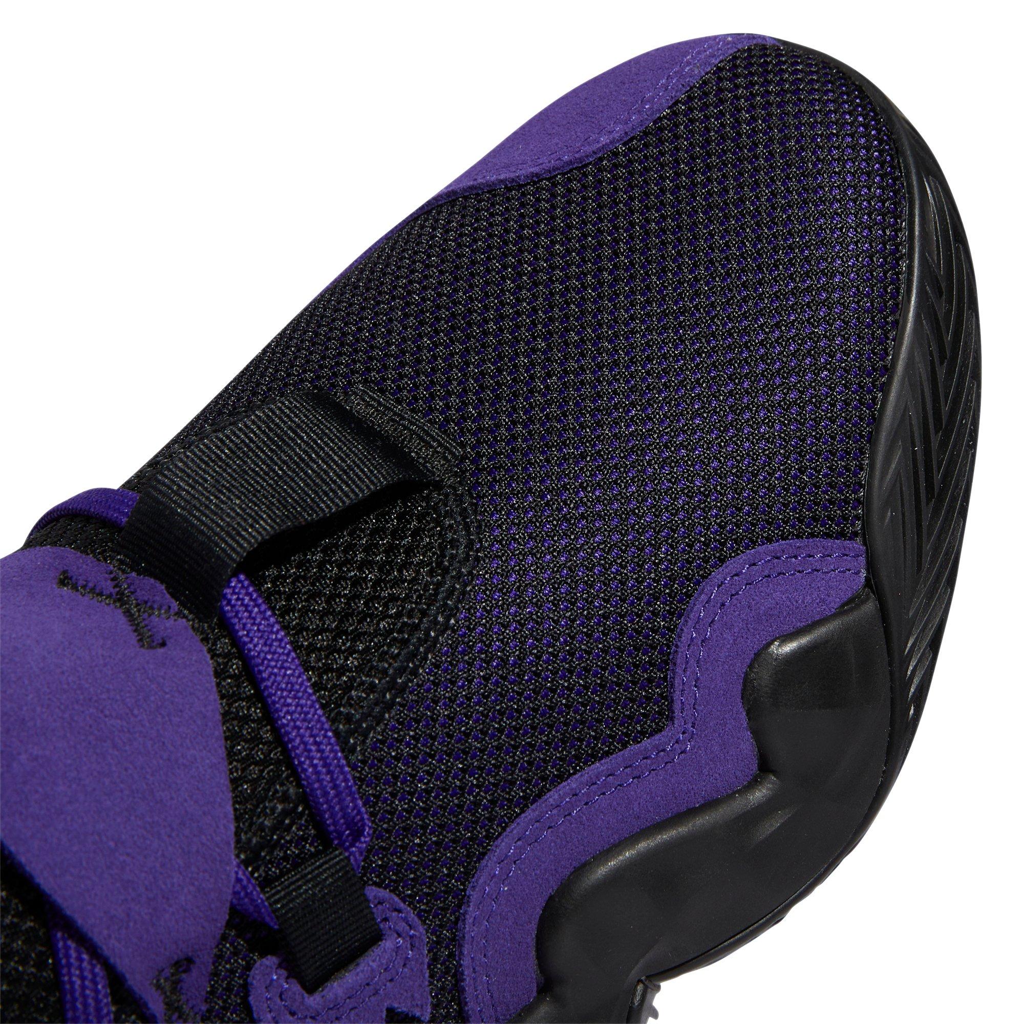 adidas Trae Young 1 "Black/College Purple/Solar Orange" Men's Basketball Shoe - MULTI-COLOR Thumbnail View 5