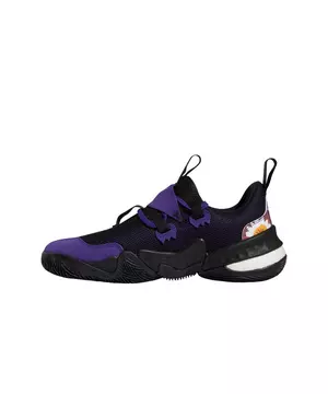 Leopard multipurpose Baffle adidas Trae Young 1 "Black/College Purple/Solar Orange" Men's Basketball  Shoe - Hibbett | City Gear