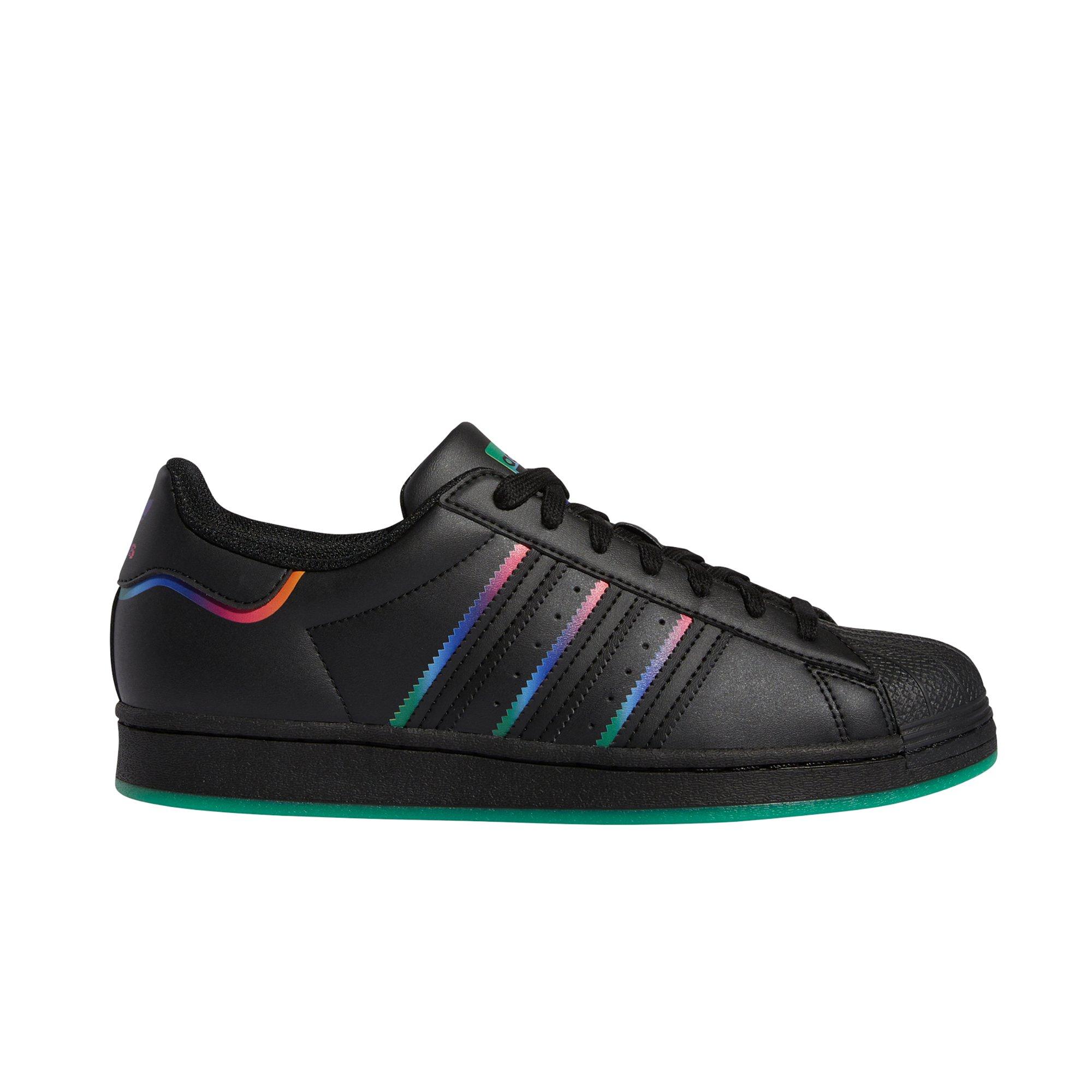 Adidas superstar black multi sale