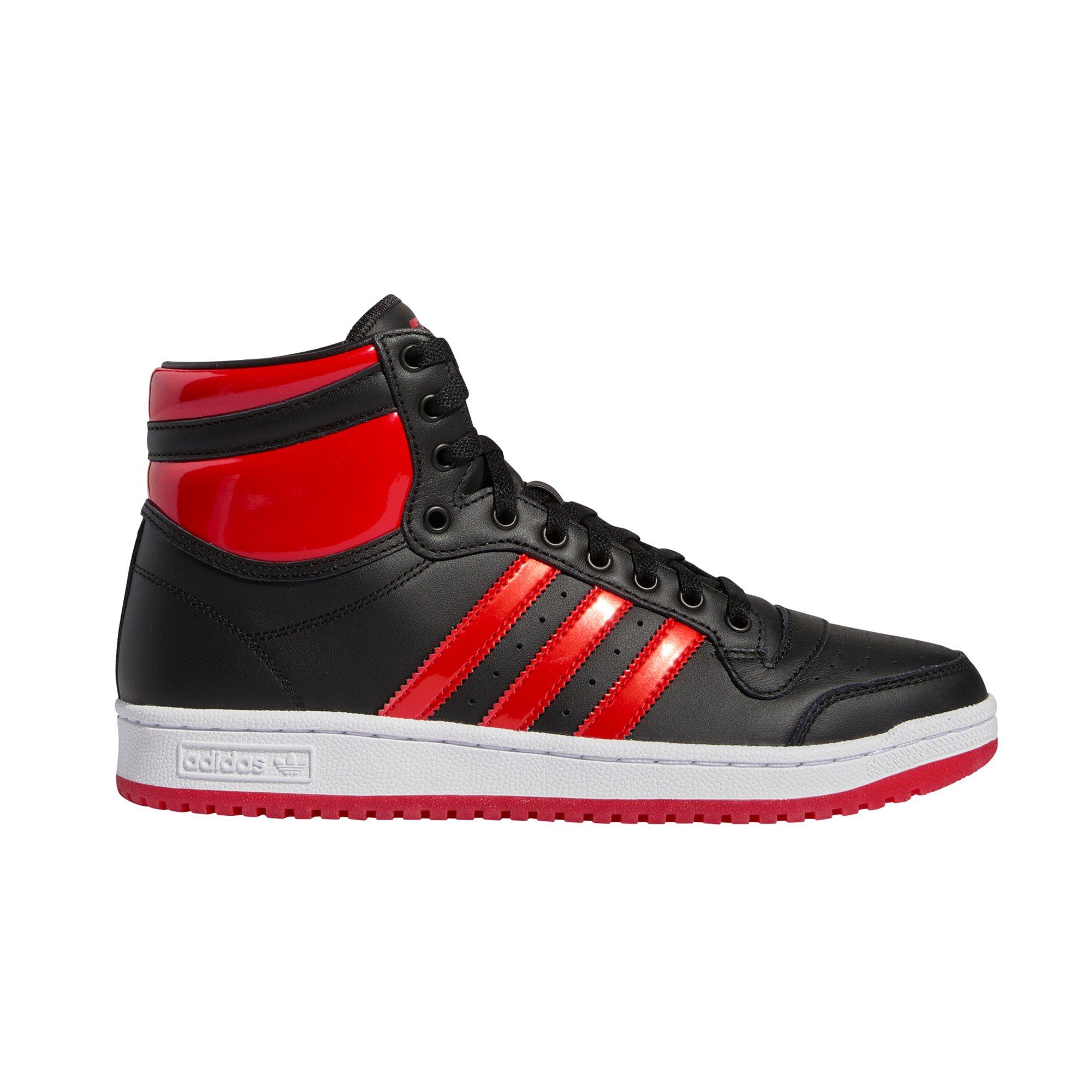 Adidas Top Ten Hi Shoes Core Black 13 - Mens Basketball Shoes