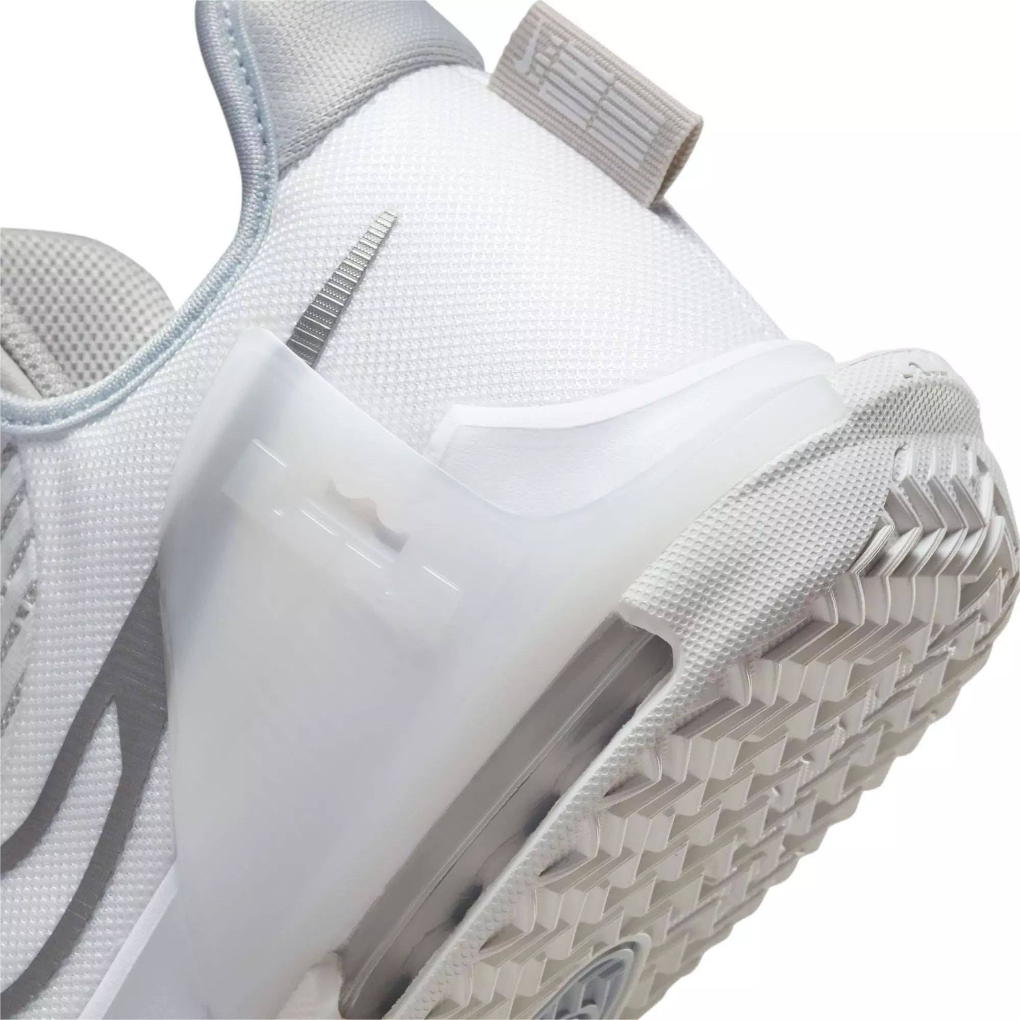 Nike LeBron Witness 6 "Summit White/Metallic Pewter/Light Bone" Men's Basketball Shoe - WHITE/GREY