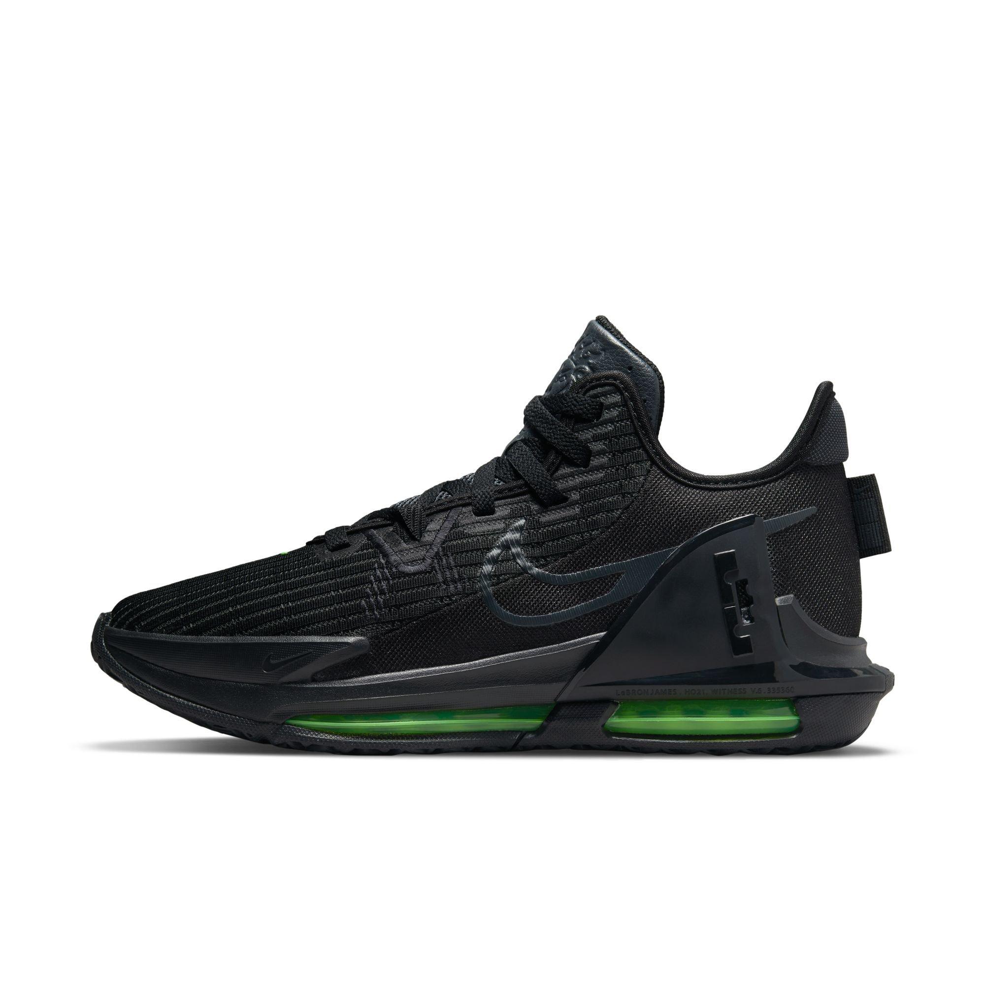 Lebron all hotsell black shoes