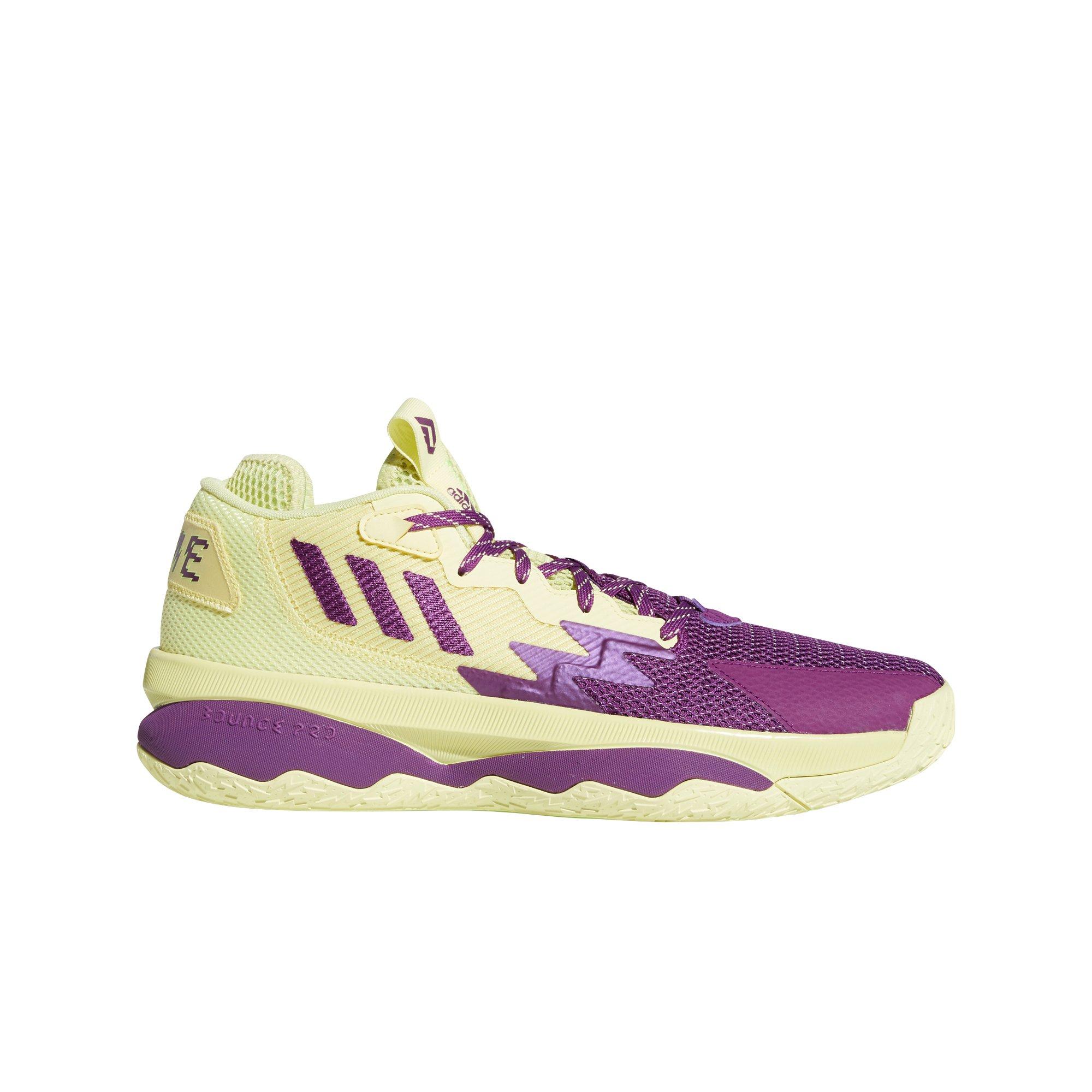 Adidas purple hot sale and green