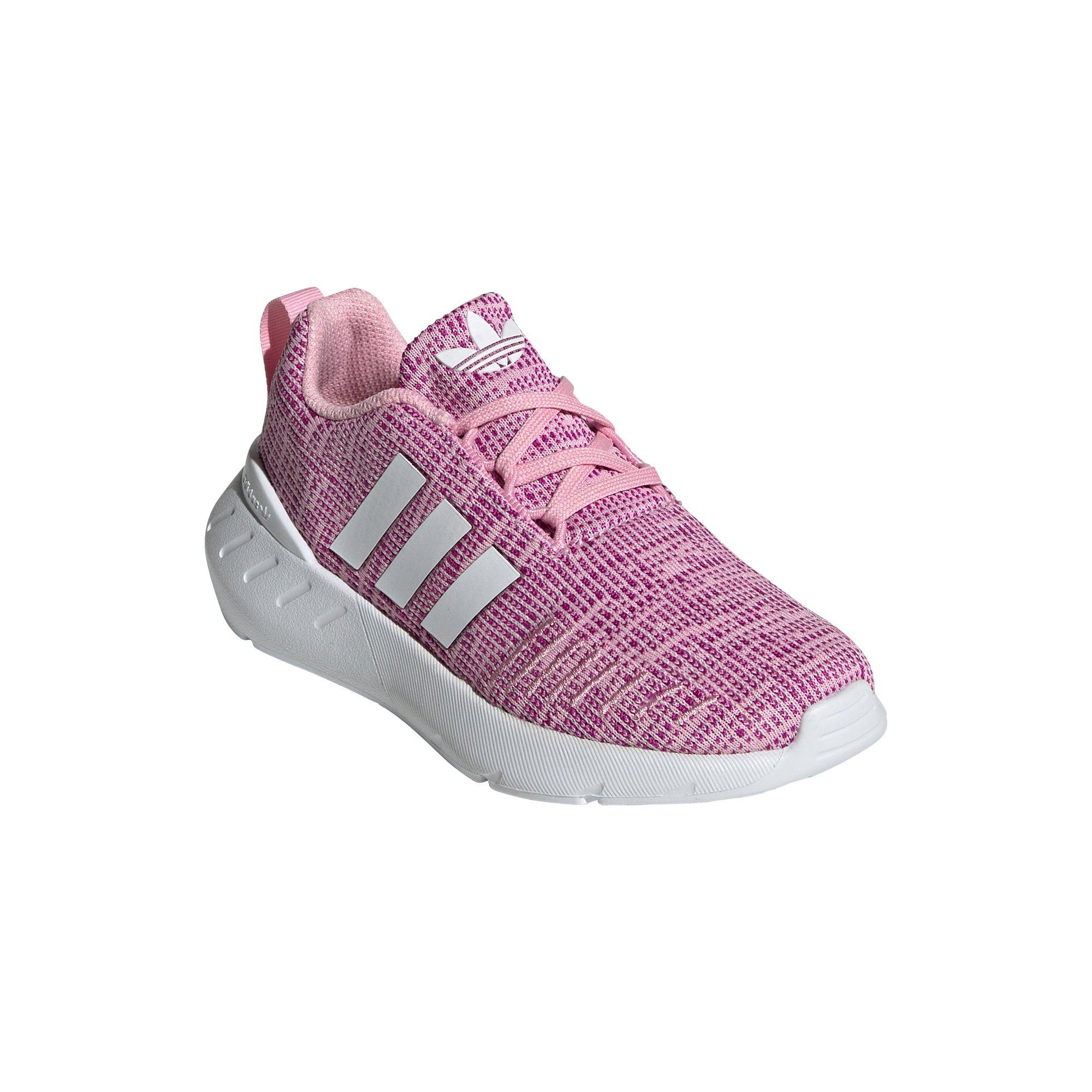 adidas Swift Run 22 True Pink/Ftwr White Preschool Girls' Shoe - Hibbett  | City Gear