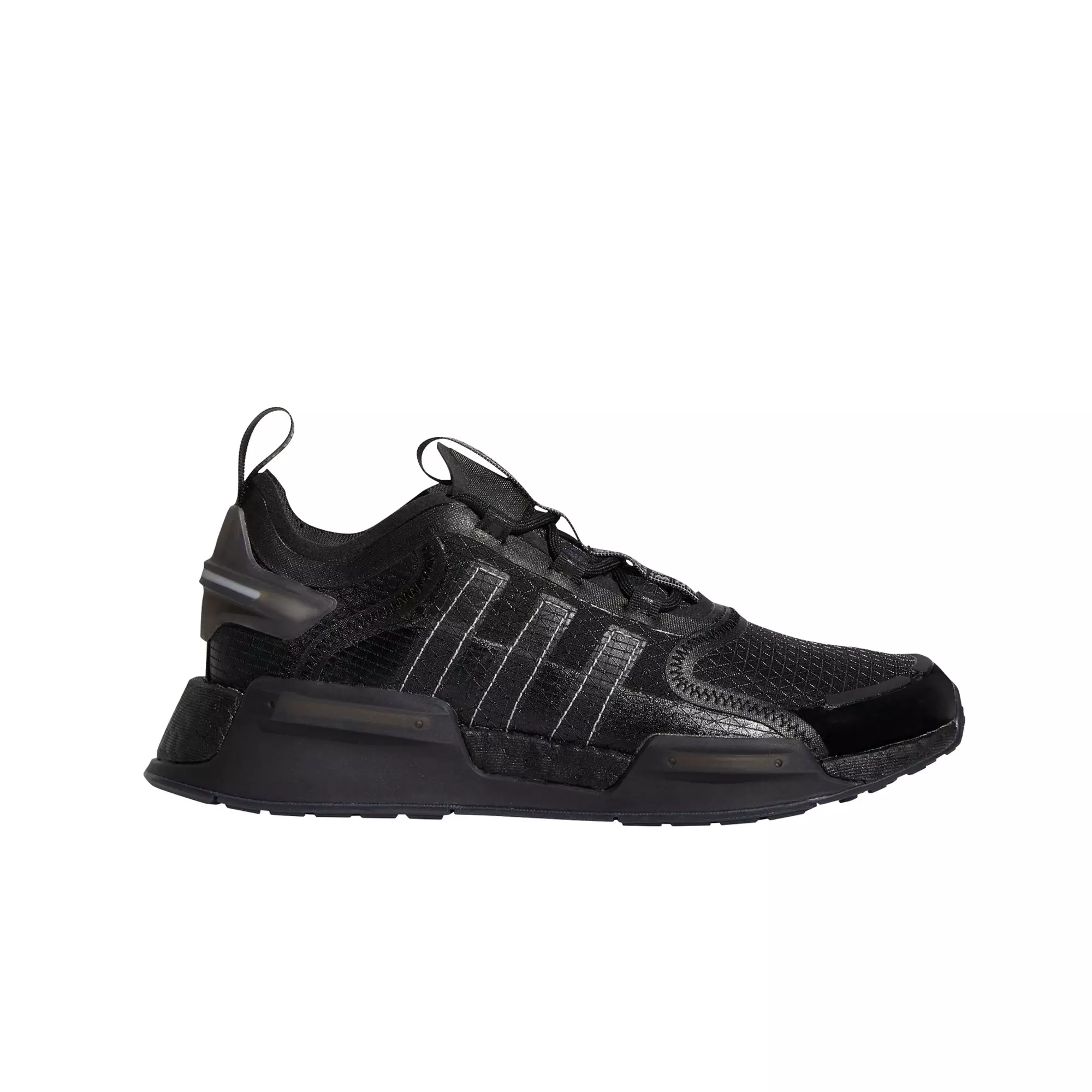 adidas NMD_V3 "Core Black/Silver Metallic" Women's Shoe - BLACK