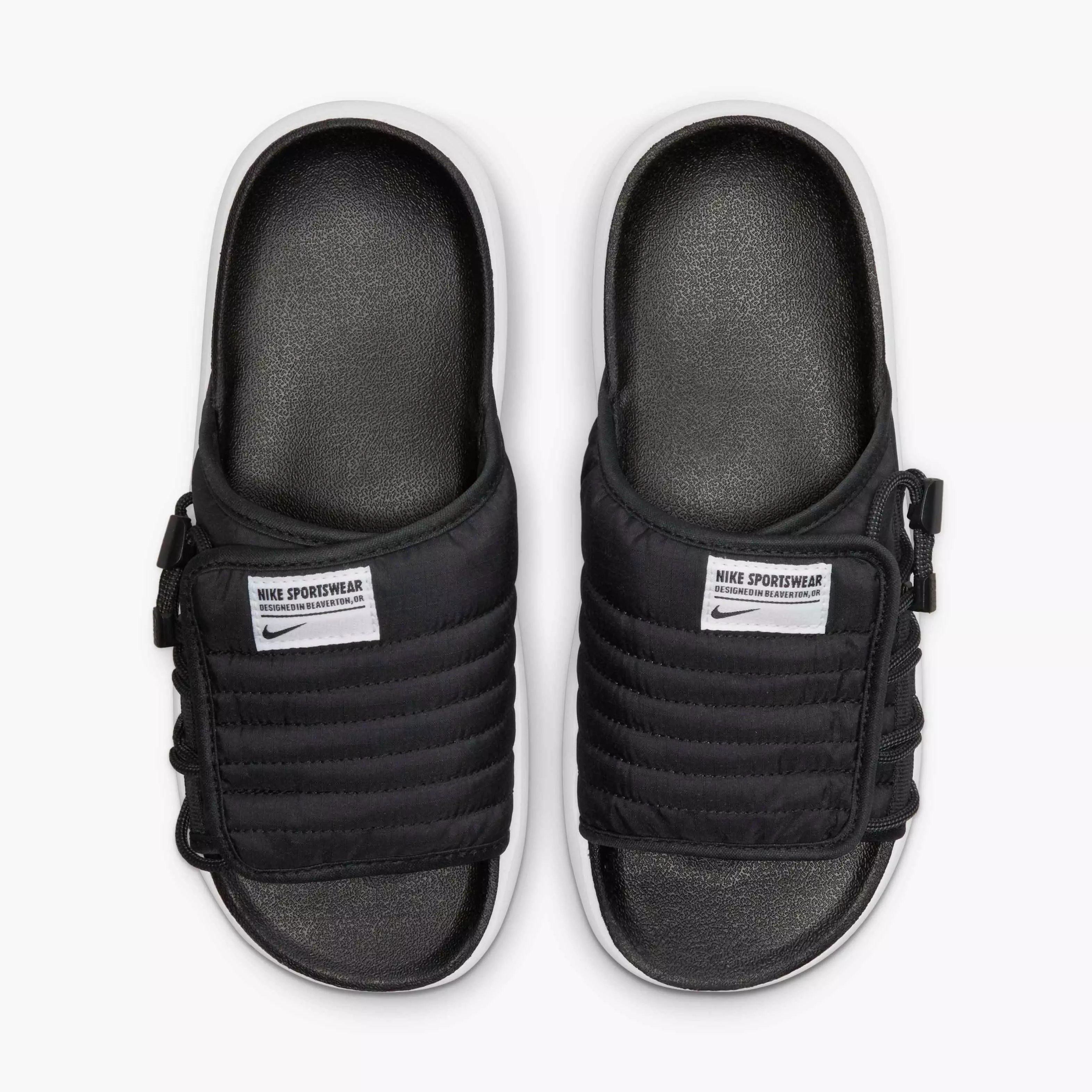 Nike Asuna 2 "Black/Dark Grey/White" Women's Slide - BLACK/GREY