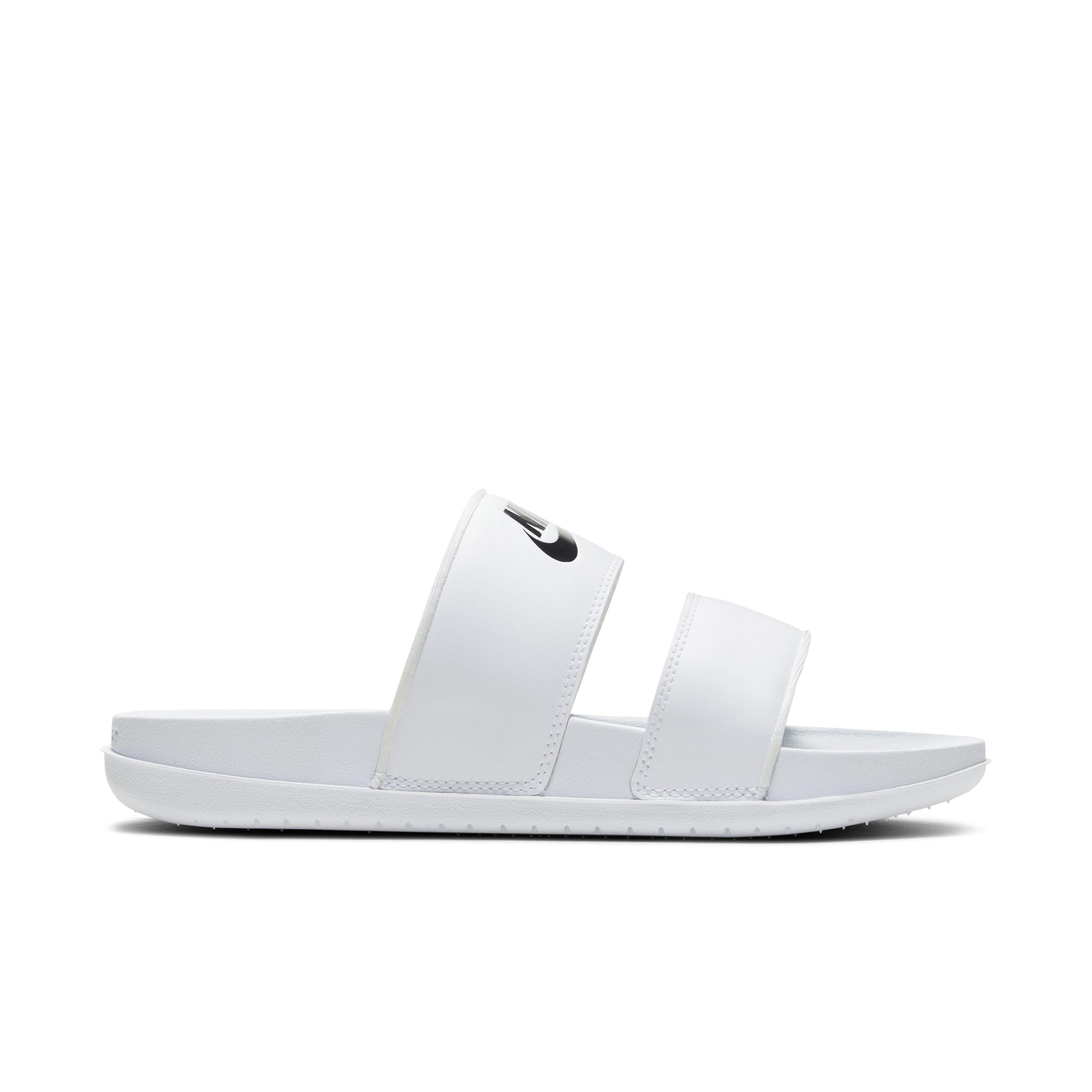 White double strap outlet nike sandals