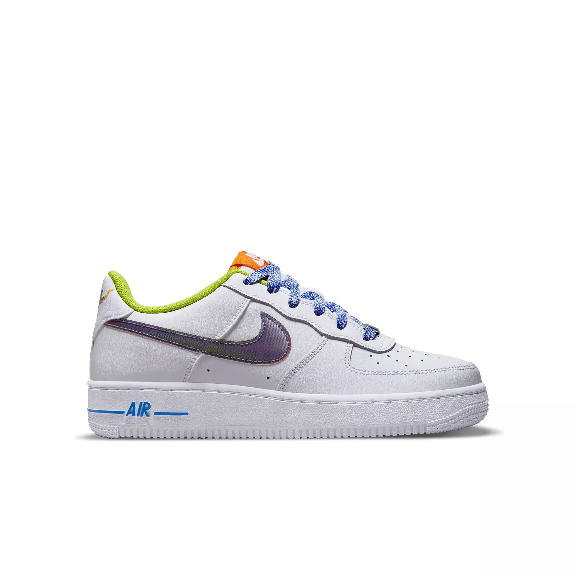 Nike Air Force 1 LV8 "Phygital" Grade School Boys' Shoe - WHITE/MULTI