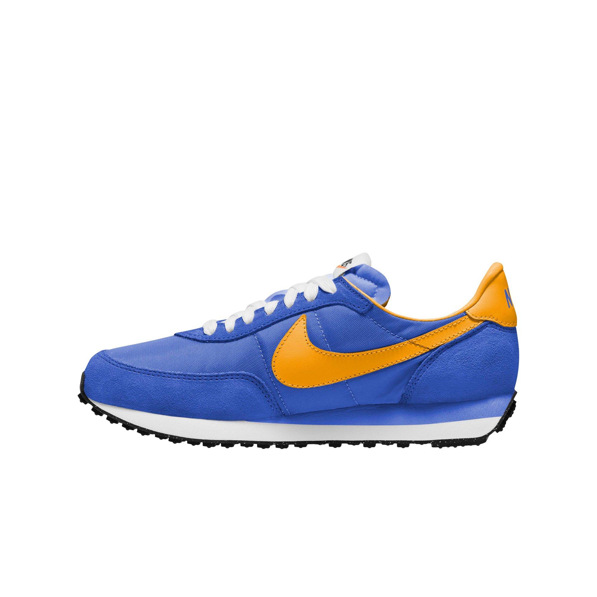 blue and yellow shoes women's