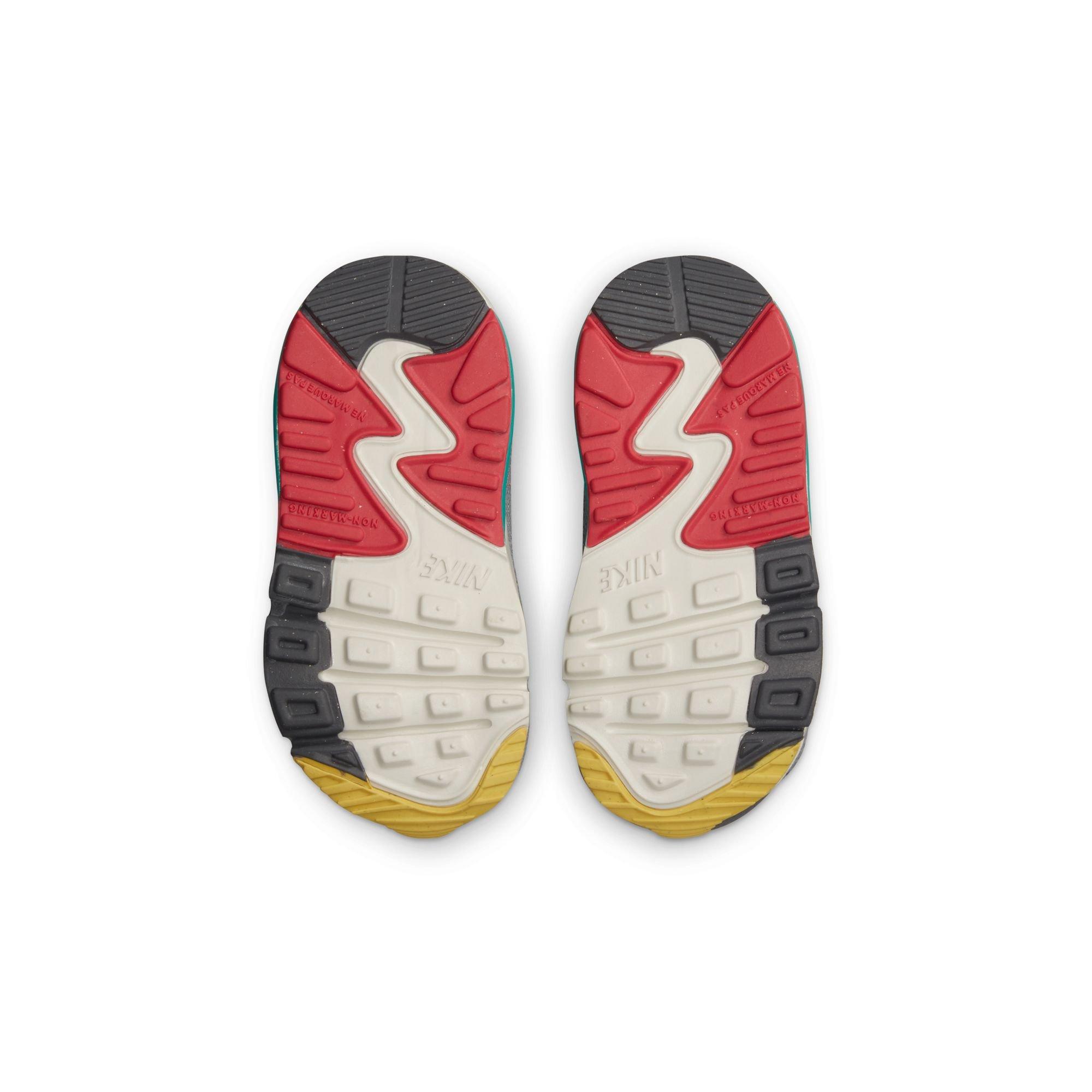 Nike Air Max 90 "Phantom/Celery/Iron Grey" Toddler Kids' Shoe - MULTI-COLOR Thumbnail View 10