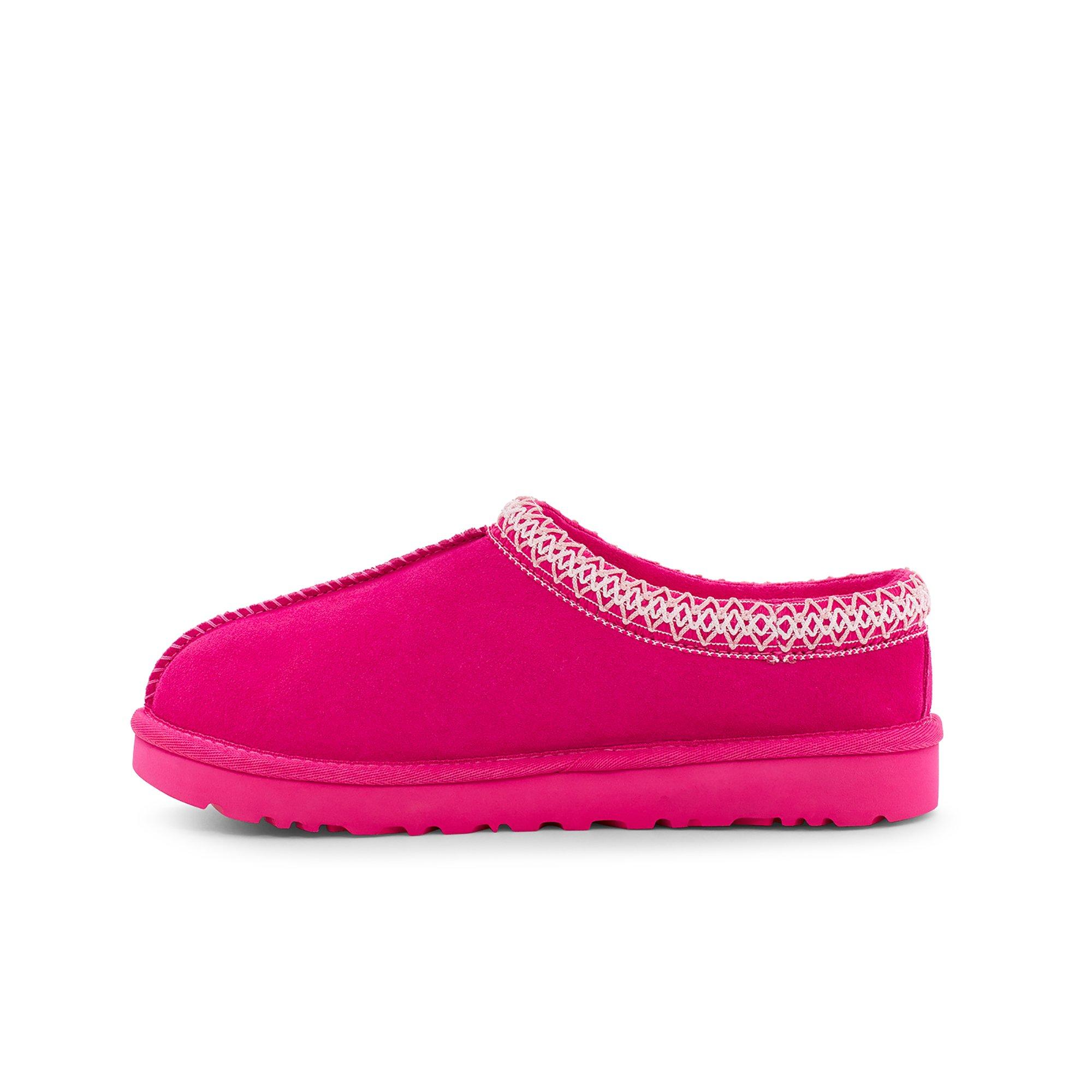 Pink ugg tasman deals slippers