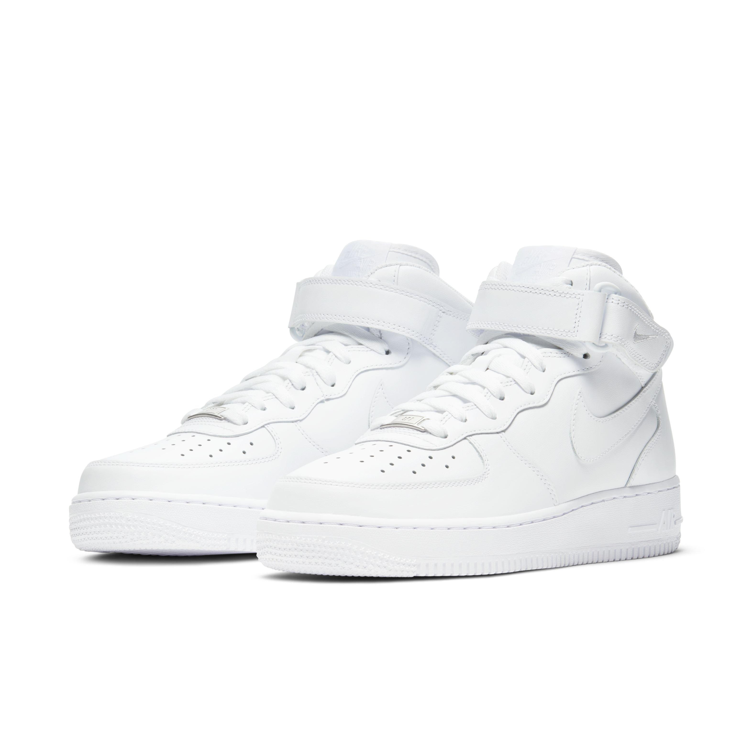 Nike Wmns Air Force 1 07 Mid White - Size 6 Women