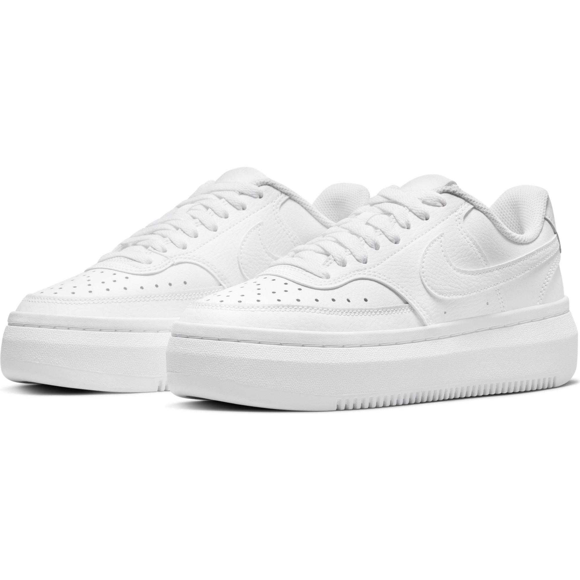 Nike Court Vision Alta "White" Women's Shoe - WHITE Thumbnail View 5