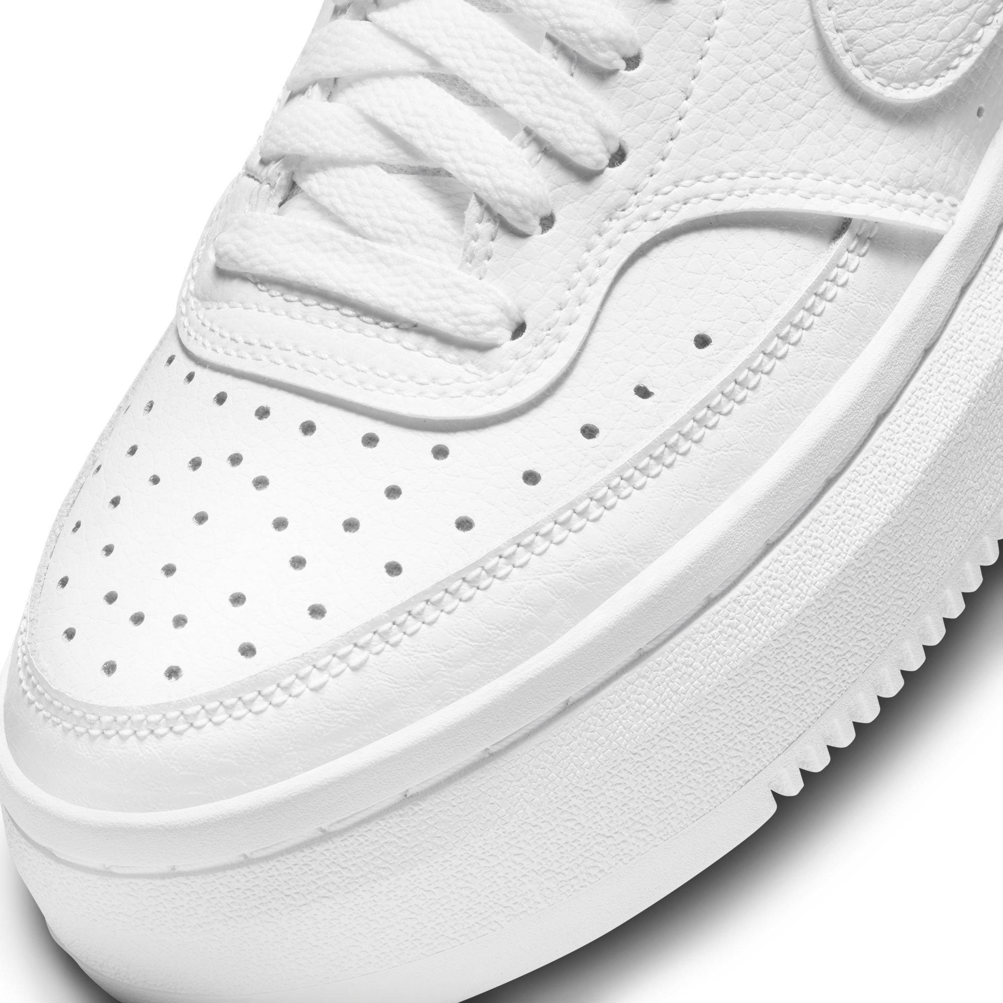 Nike Court Vision Alta "White" Women's Shoe - WHITE Thumbnail View 9