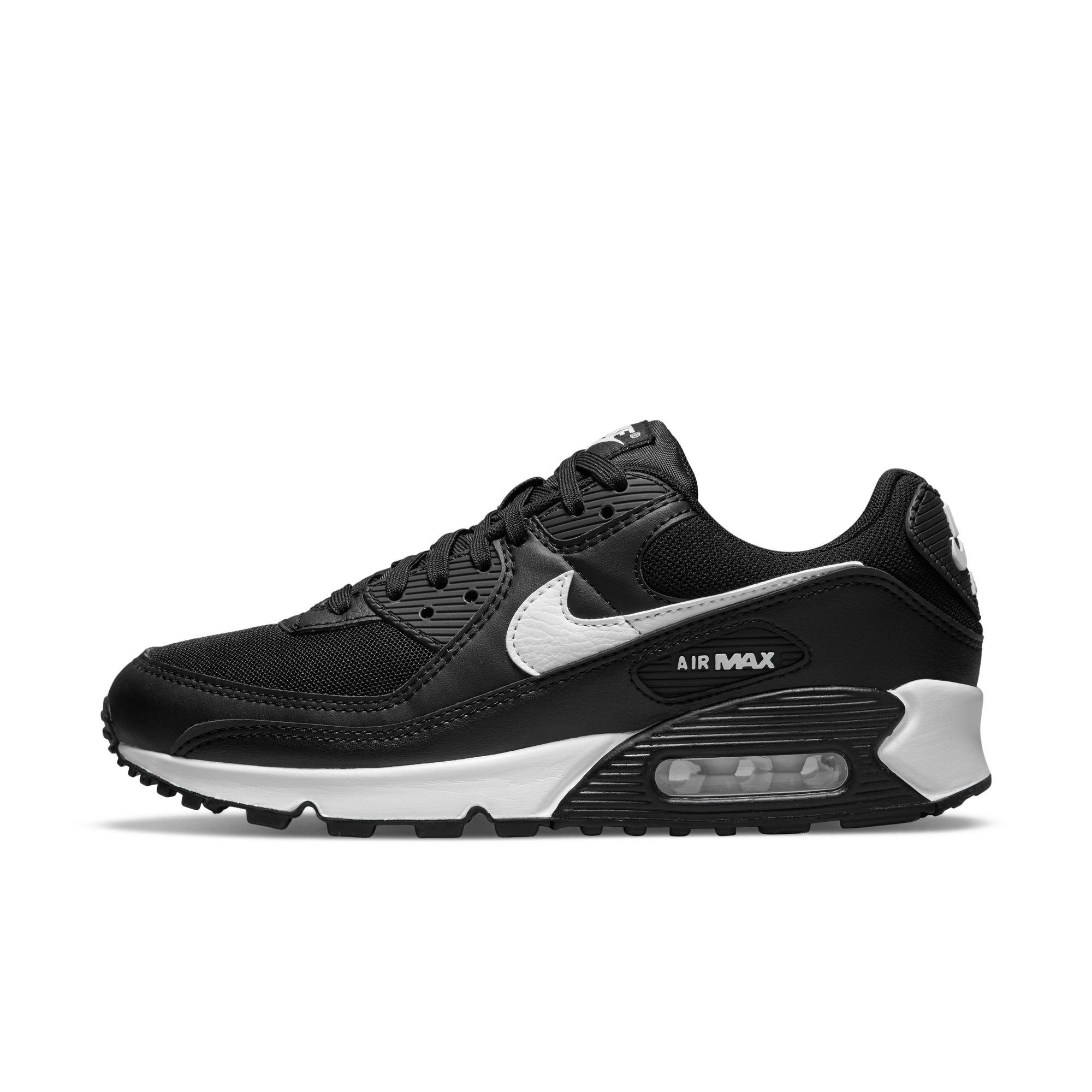 Nike Air Max 90 "Black/White/Black" Women's Shoe - BLACK/WHITE/BLACK Thumbnail View 4