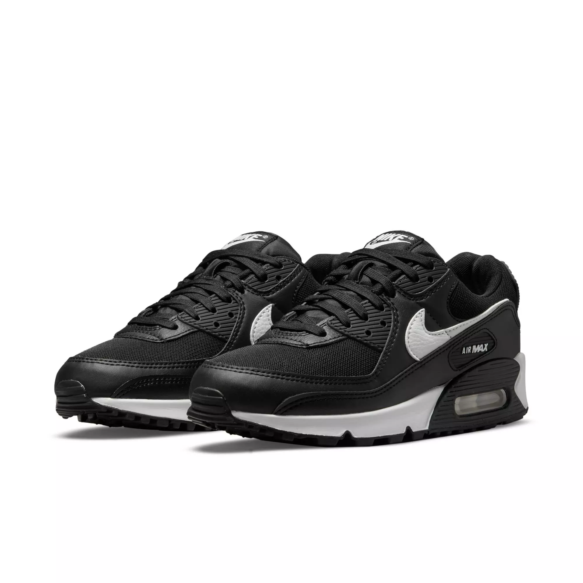 Nike Air Max 90 "Black/White/Black" Women's Shoe - BLACK/WHITE/BLACK