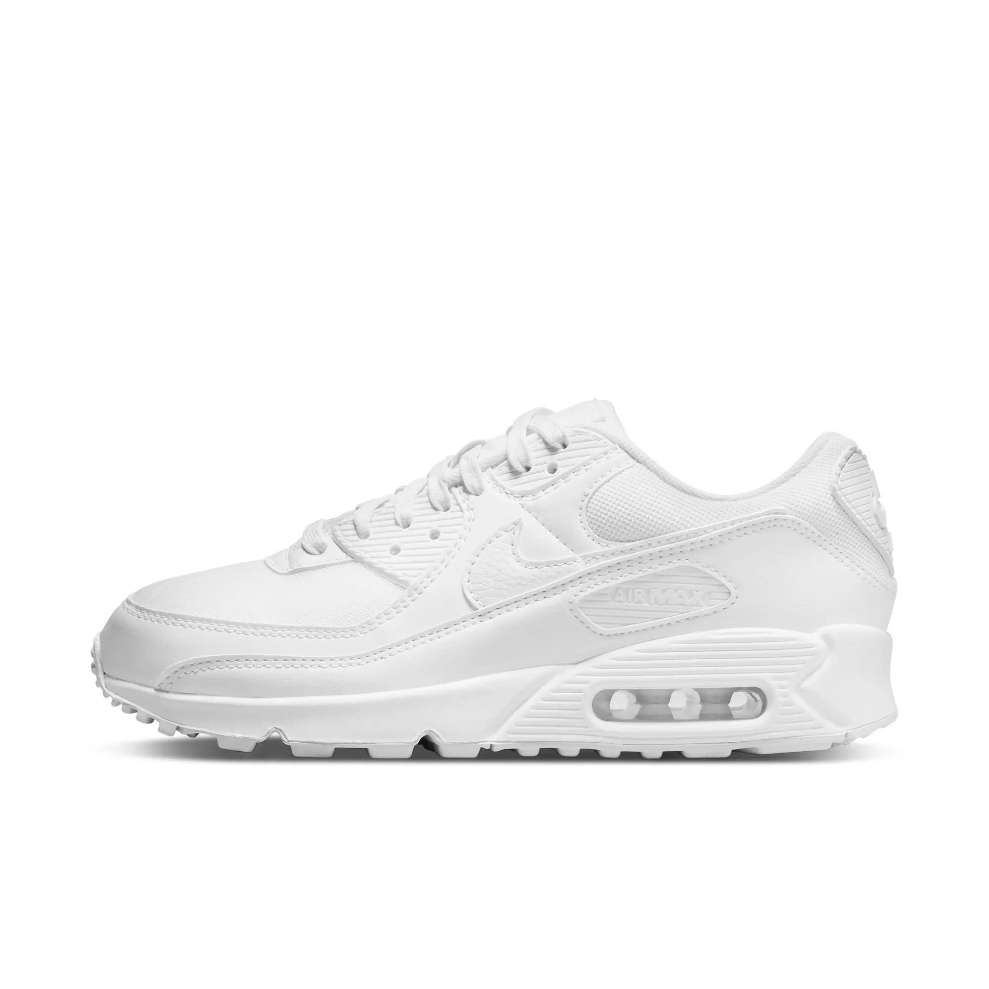 Nike Air Max 90 "White/White" Women's Shoe - WHITE