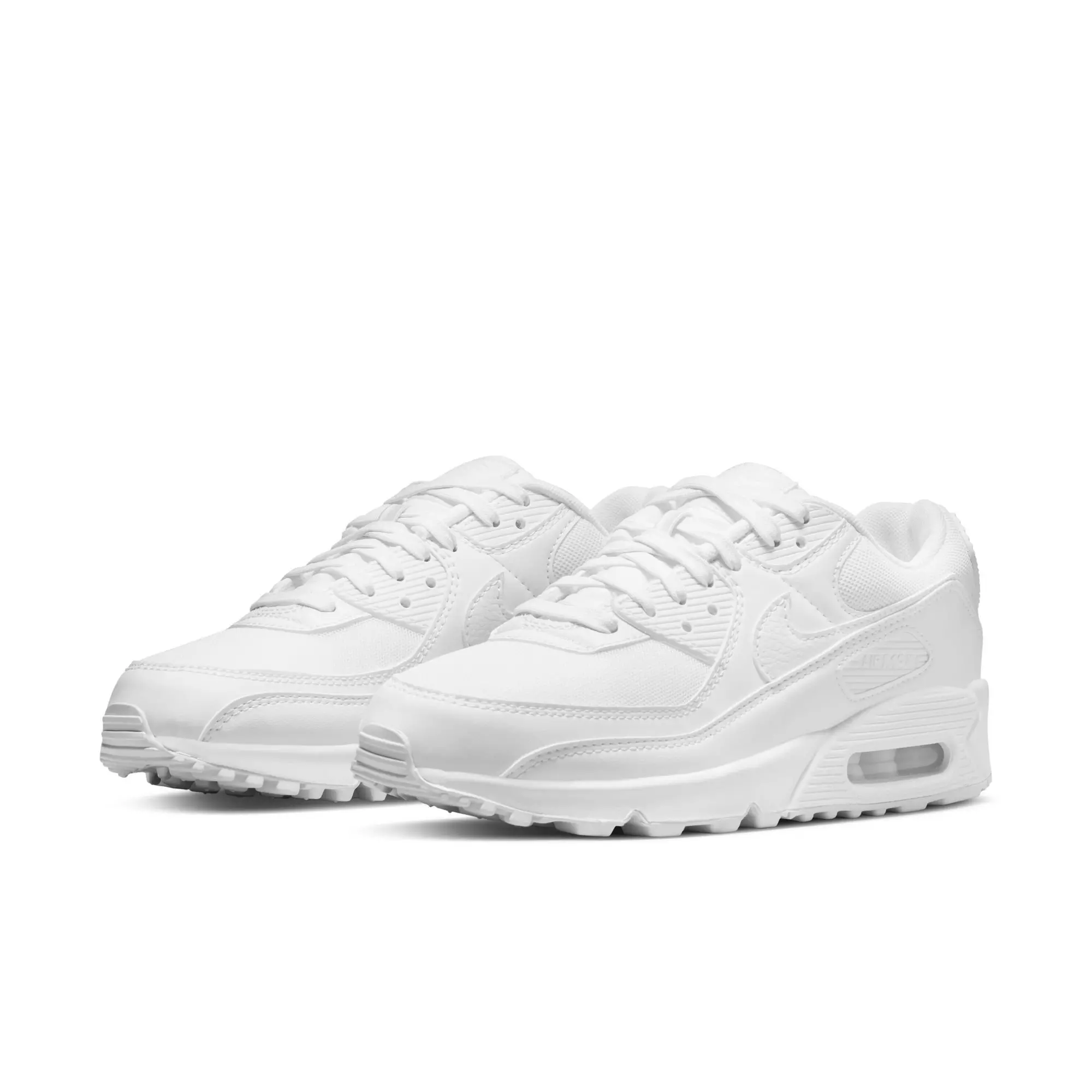 Nike Air Max 90 "White/White" Women's Shoe - WHITE