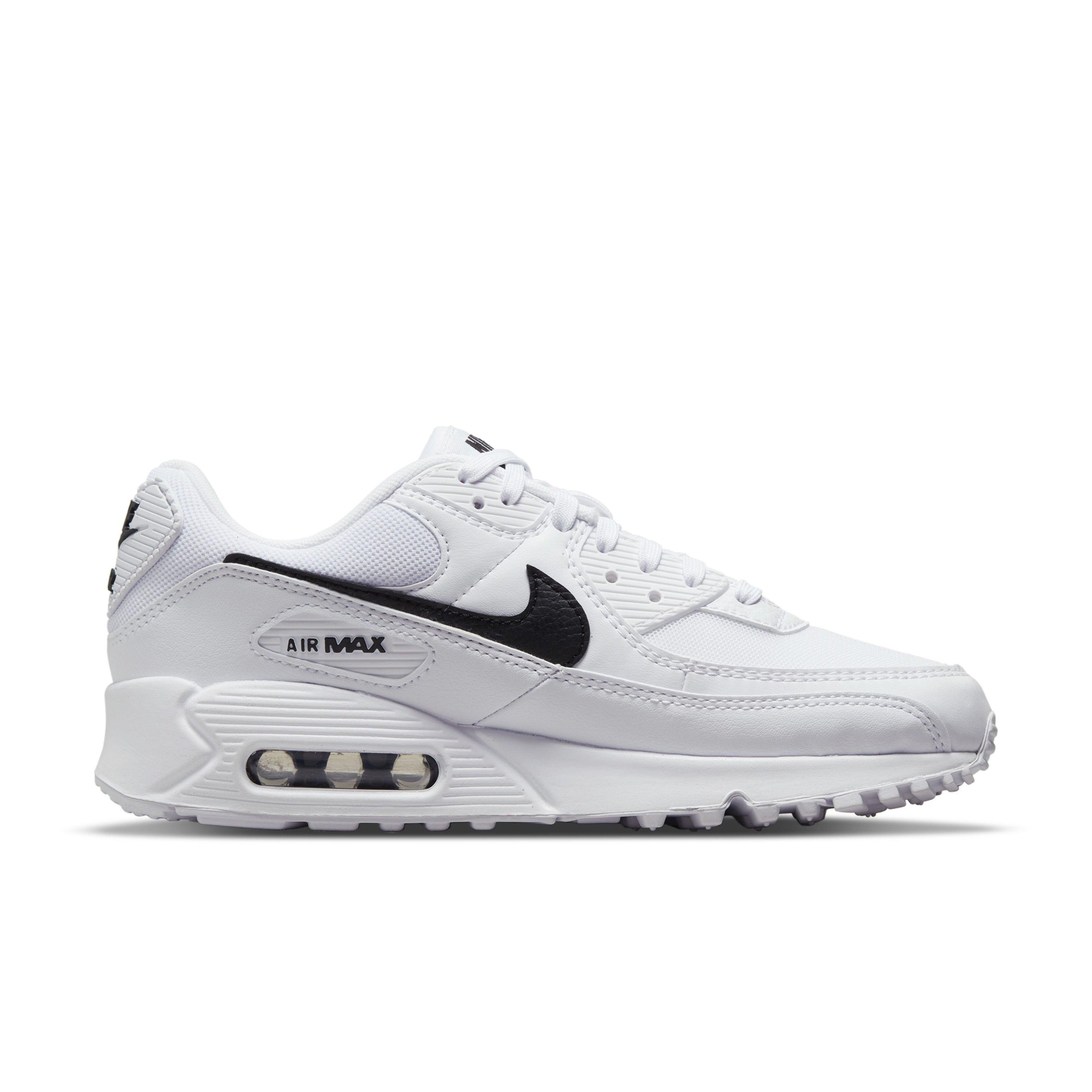 Nike Air Max 90 "White/Black/White" Women's Shoe - WHITE/BLACK Thumbnail View 1