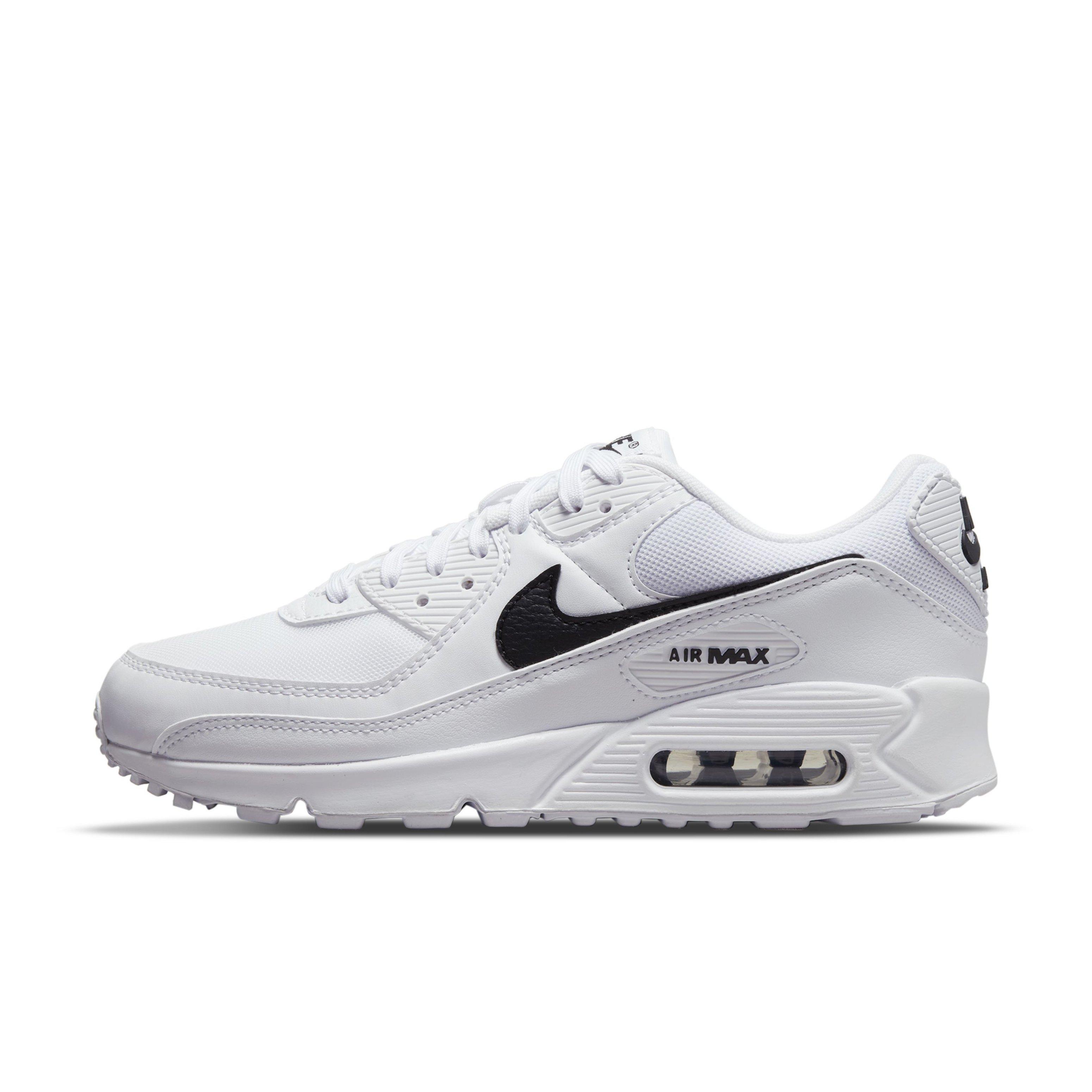Nike Air Max 90 "White/Black/White" Women's Shoe - WHITE/BLACK Thumbnail View 2