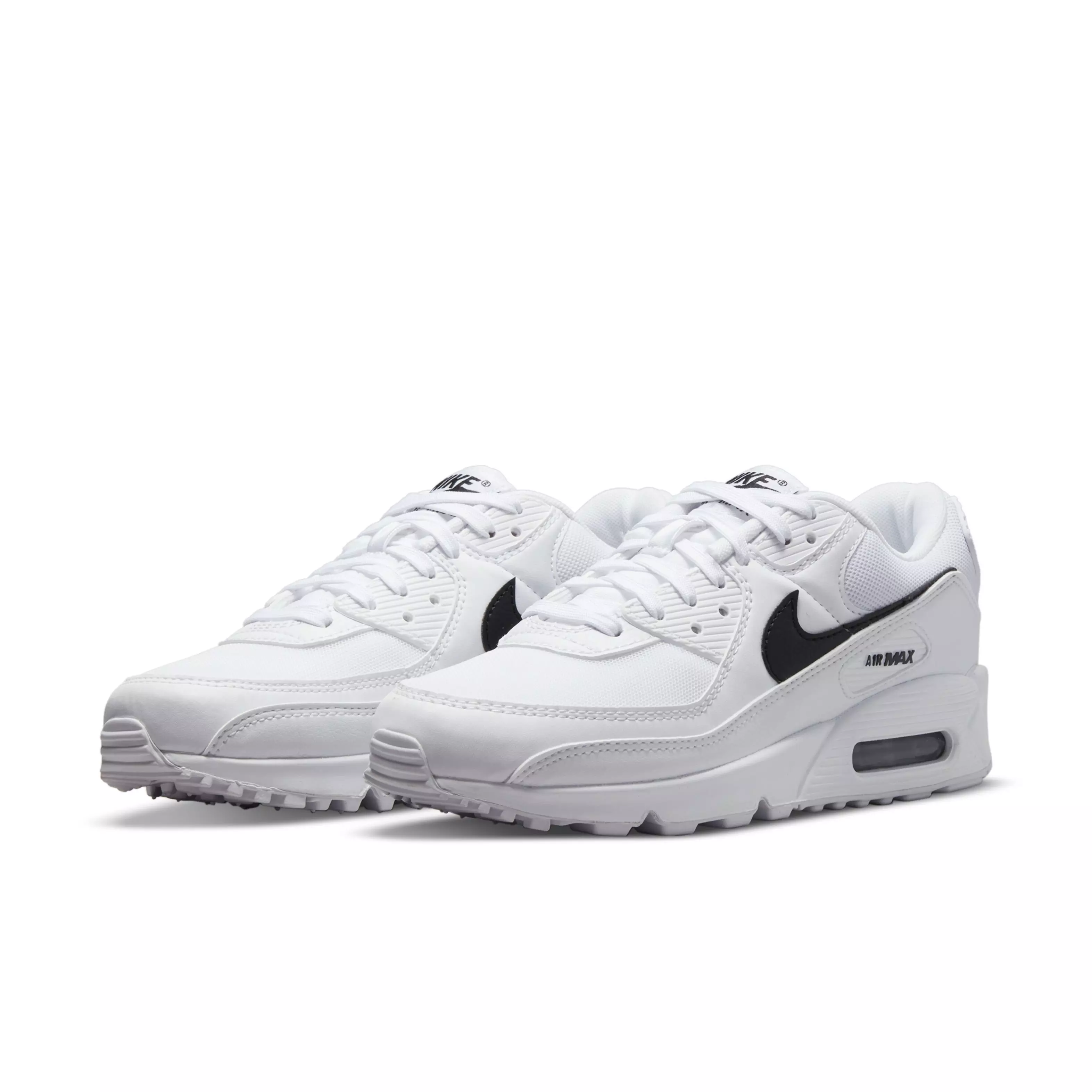 Nike Air Max 90 "White/Black/White" Women's Shoe - WHITE/BLACK