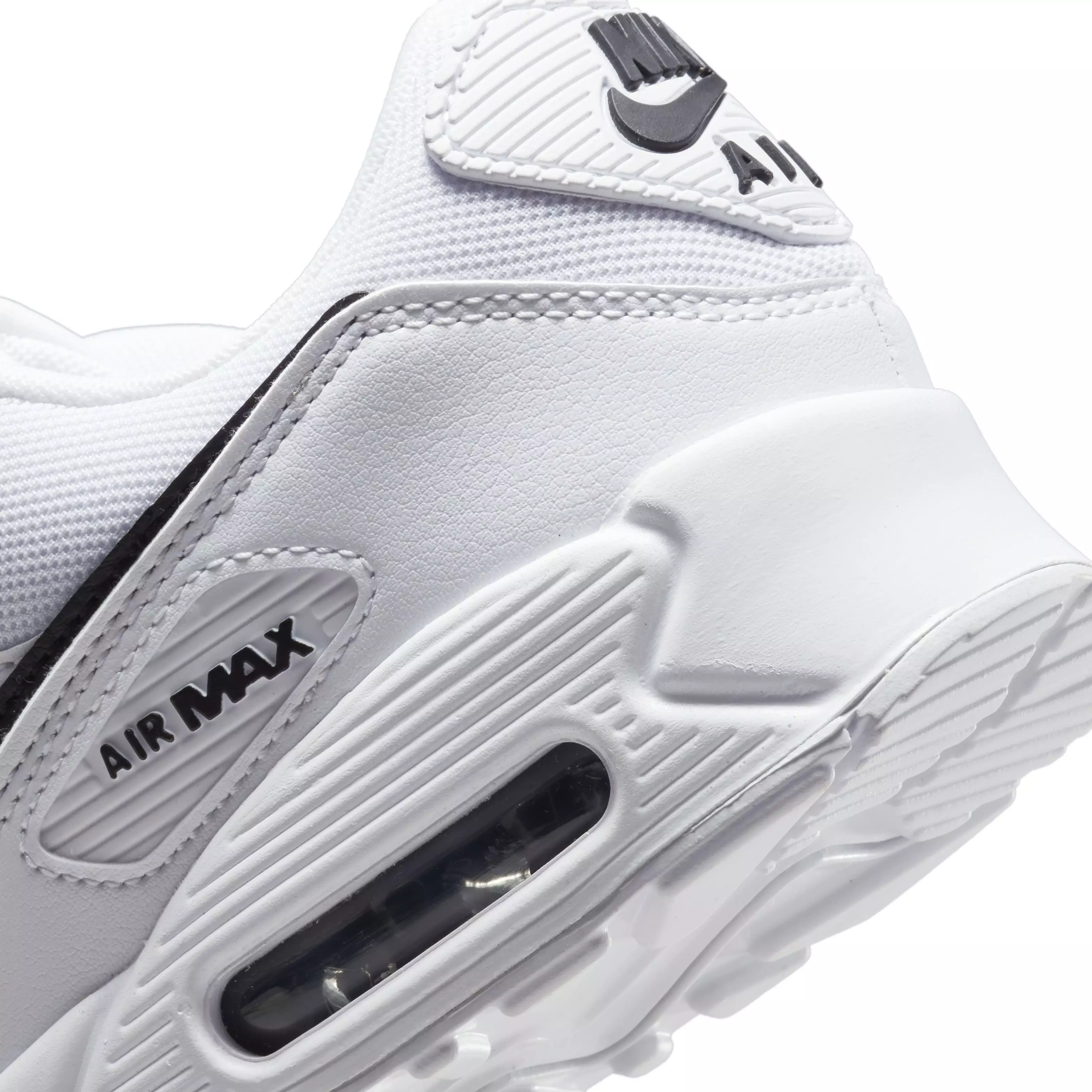 Nike Air Max 90 "White/Black/White" Women's Shoe - WHITE/BLACK