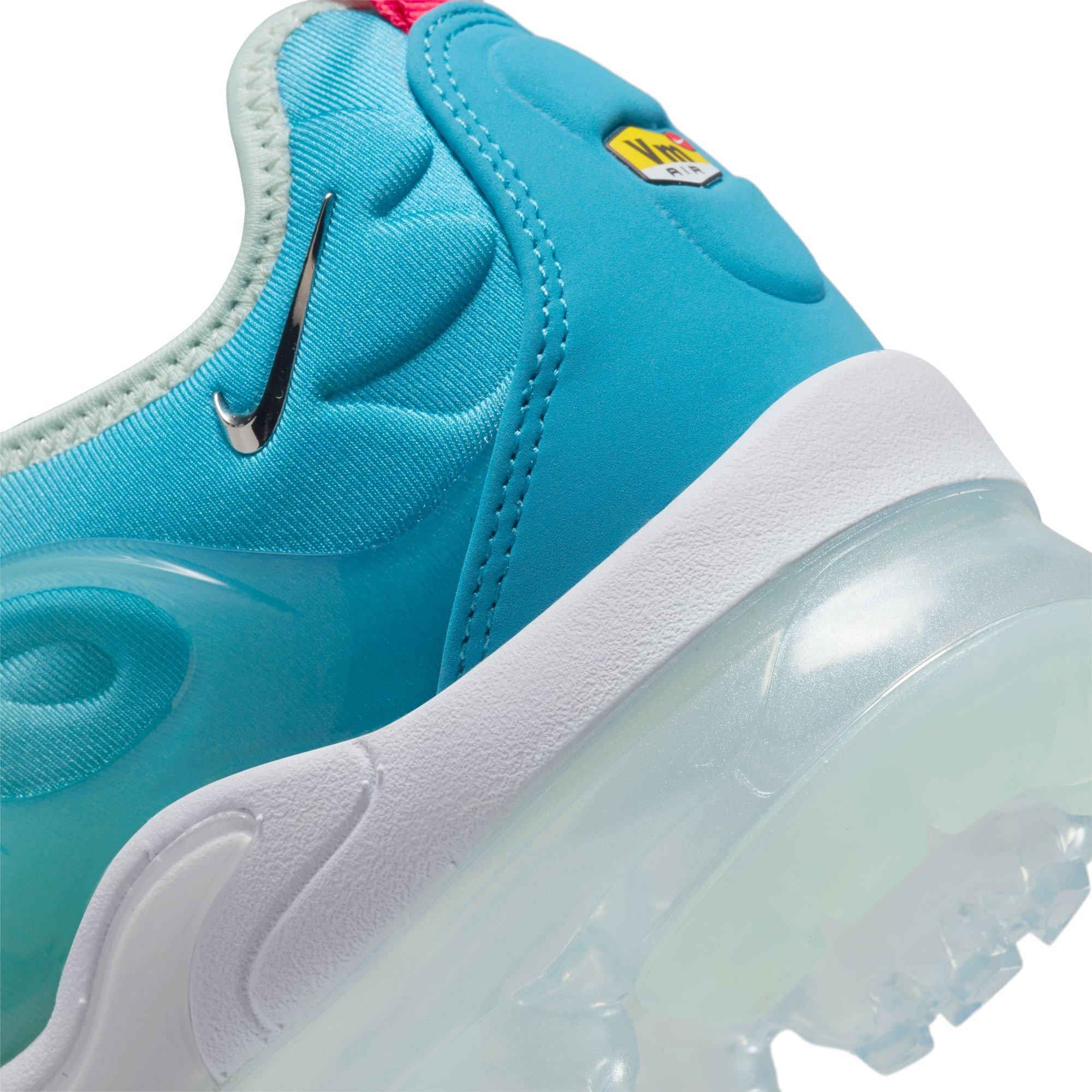Nike Air VaporMax Plus "Mint Foam/Metallic Silver/White" Women's Shoe - TEAL Thumbnail View 4