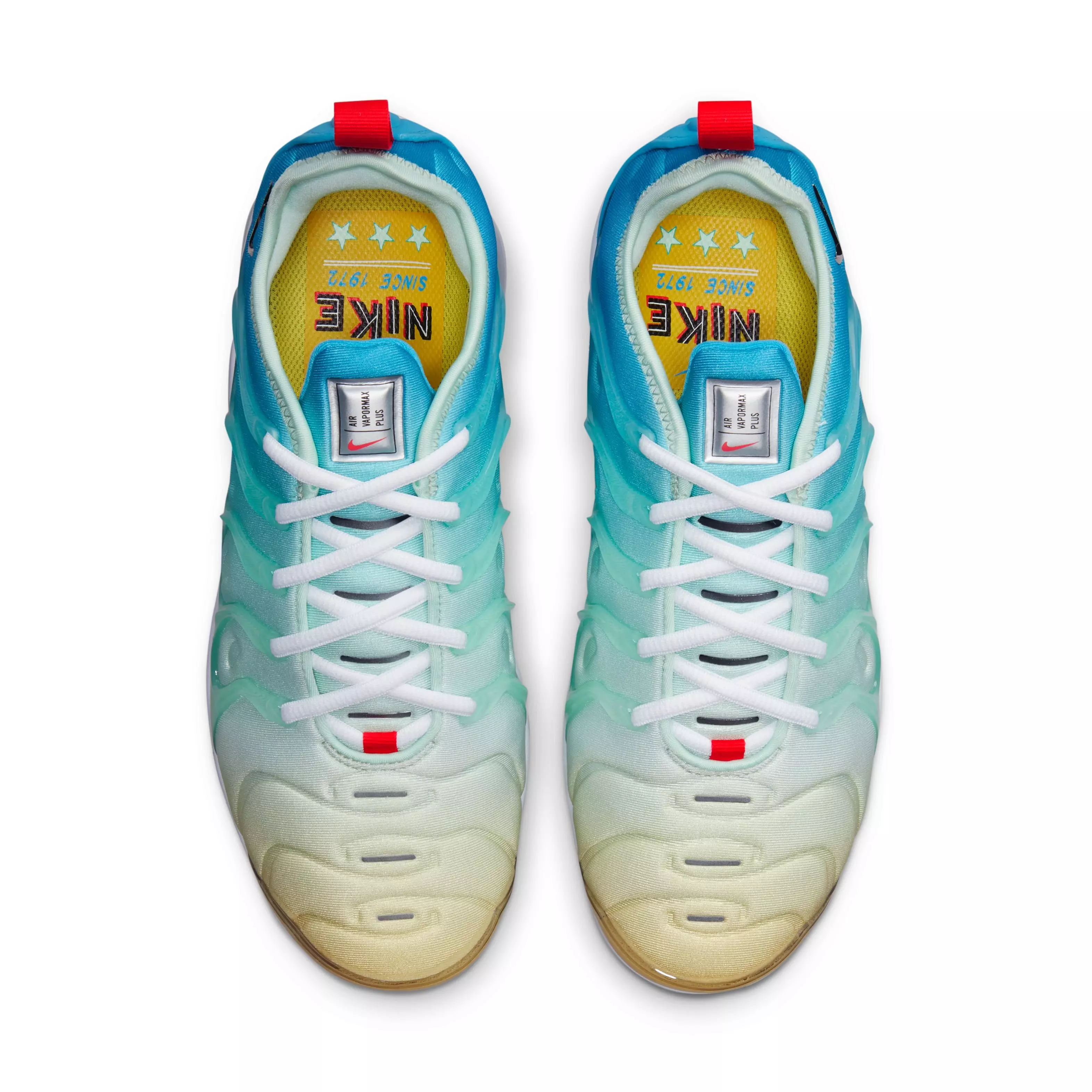 Nike Air VaporMax Plus "Mint Foam/Metallic Silver/White" Women's Shoe - TEAL