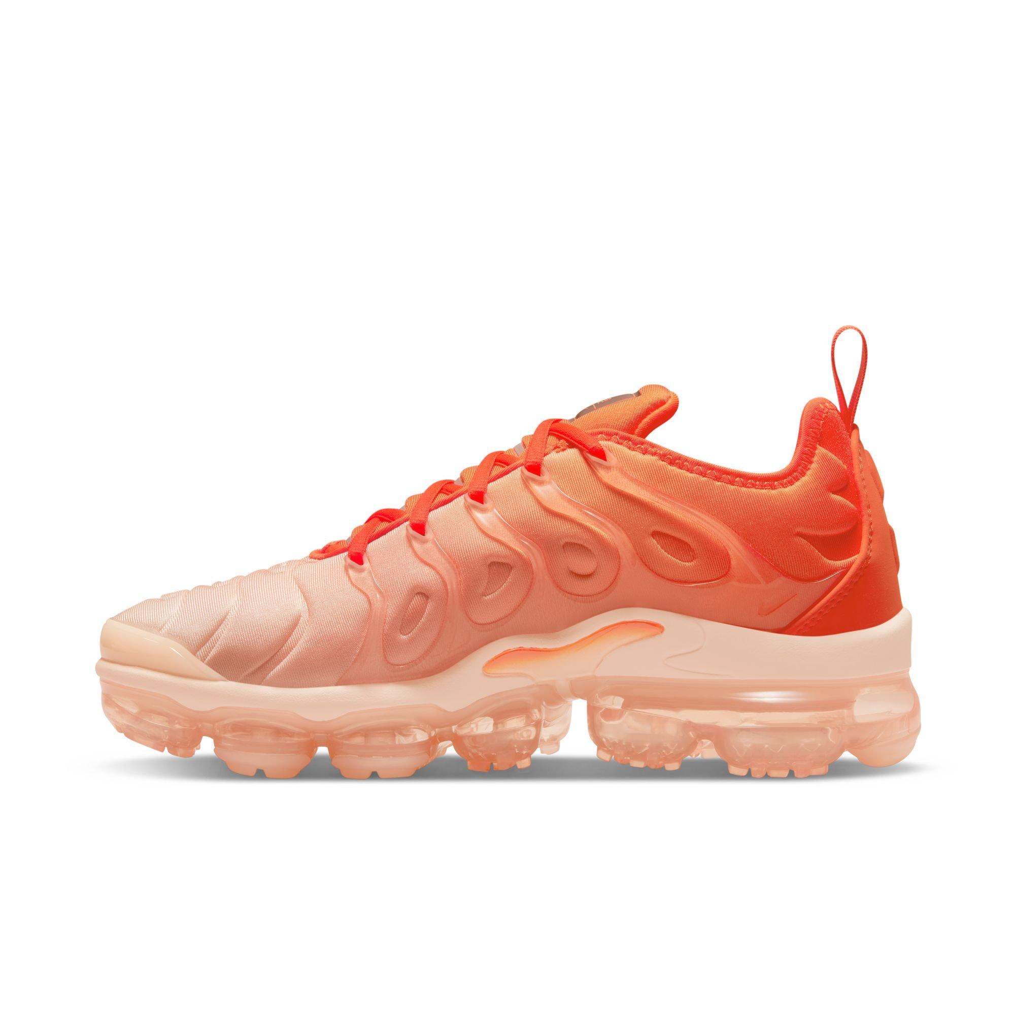 womens nike air vapormax orange