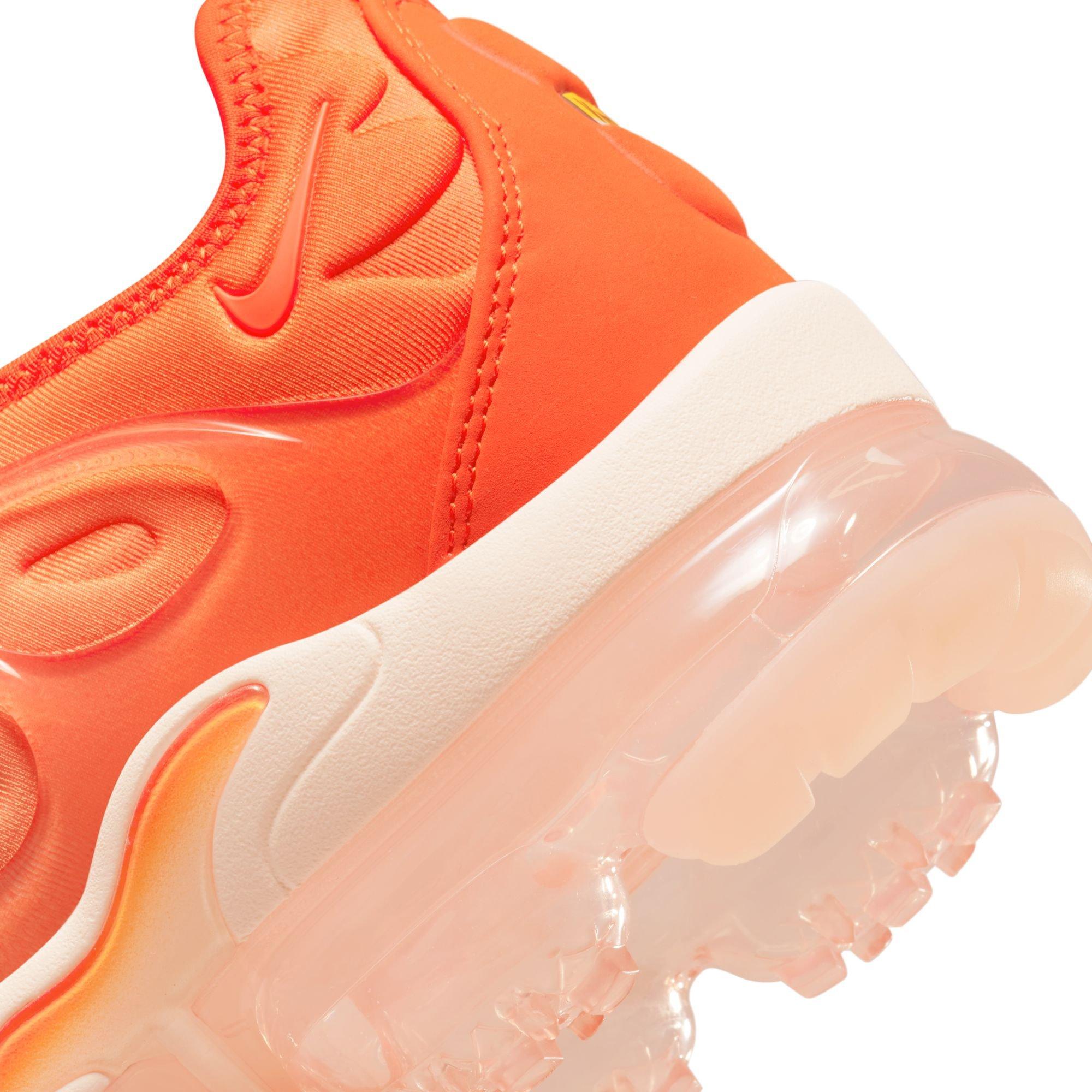 Vapormax plus femme blanche orange sale