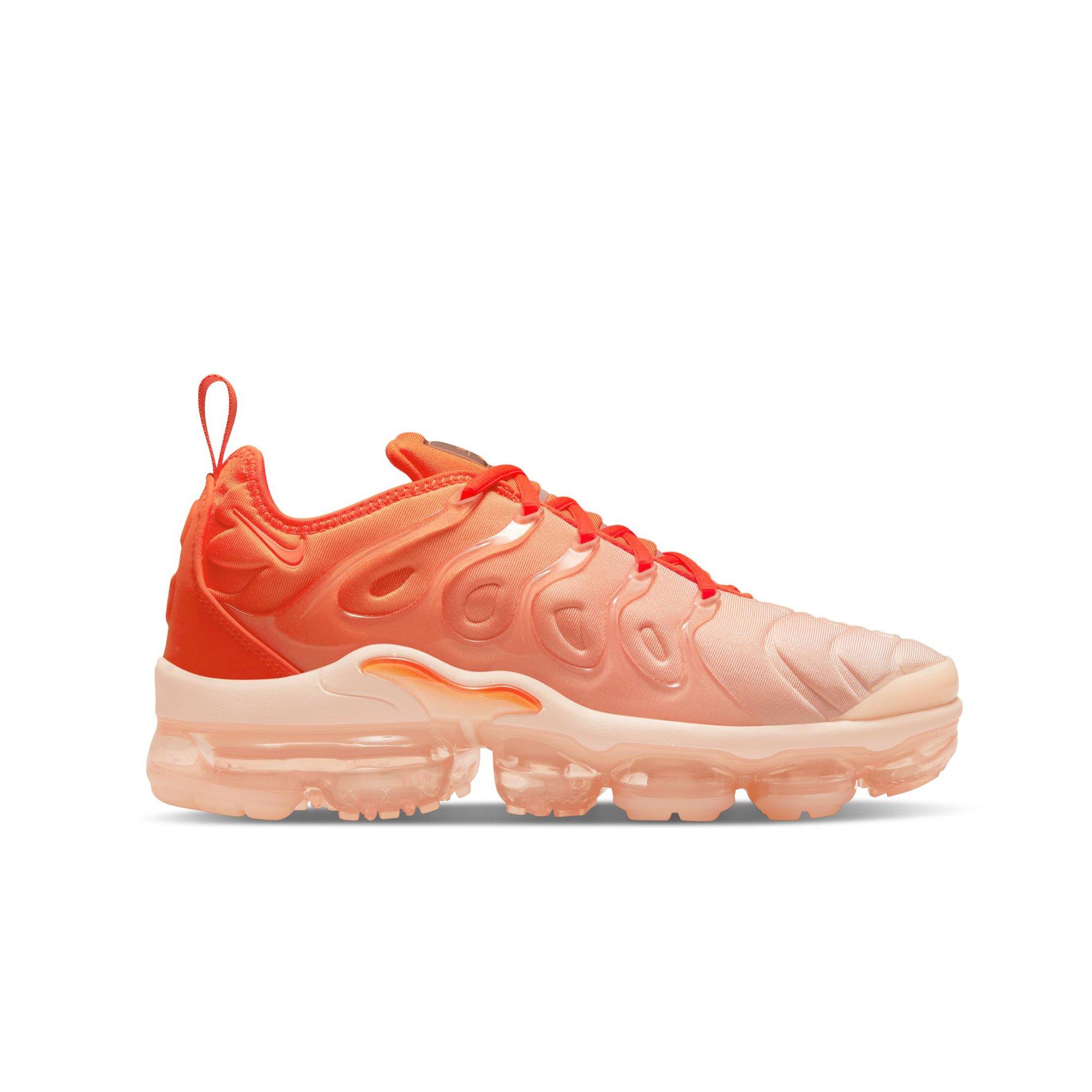 Orange vapormax store plus women's