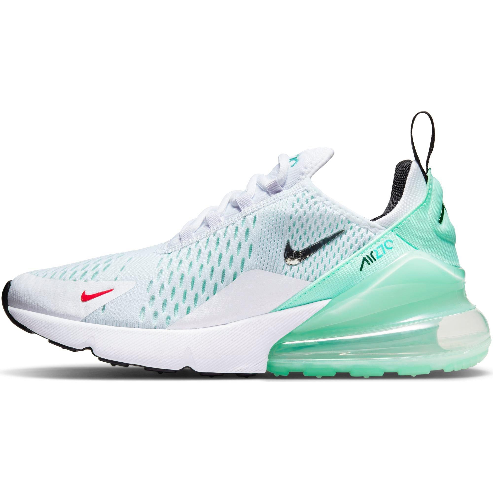 teal air max 270s