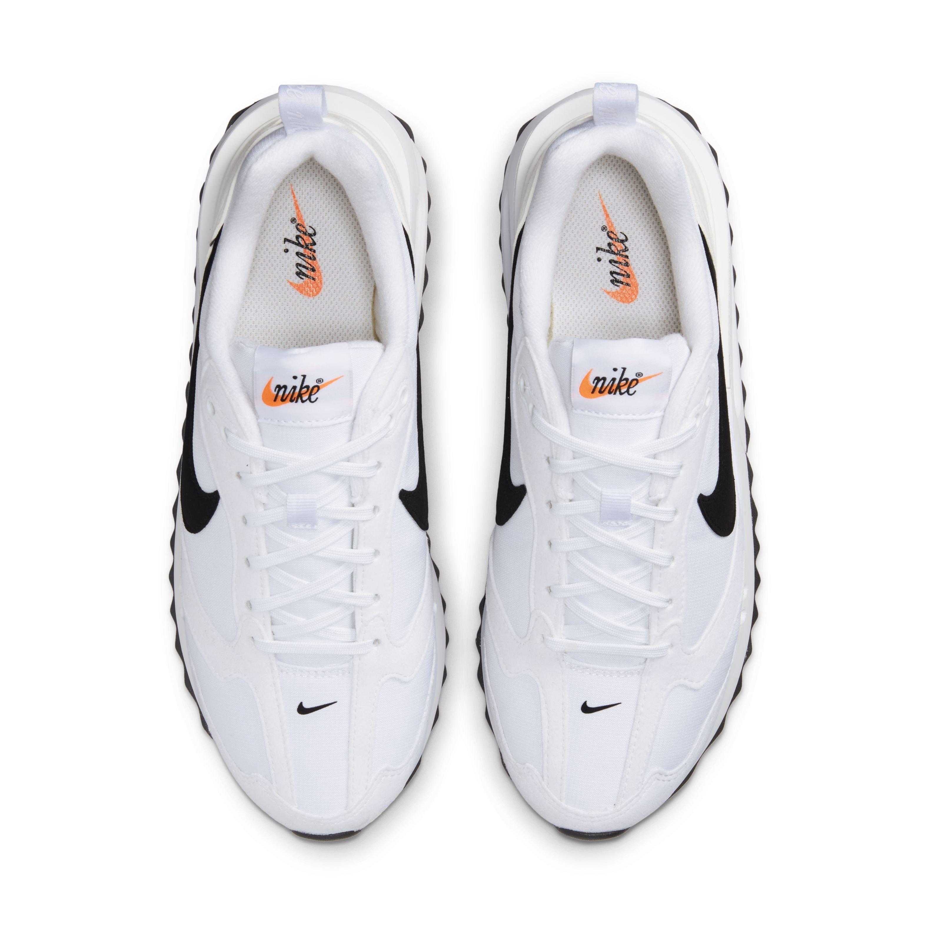 Nike Air Max Dawn "White/Black/Total Orange" Women's Shoe - WHITE/BLACK/ORANGE Thumbnail View 4