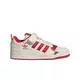 adidas x Forum Home Alone "Cream White/Collegiate Red" Unisex Shoe - WHITE/BLACK/RED Thumbnail View 1
