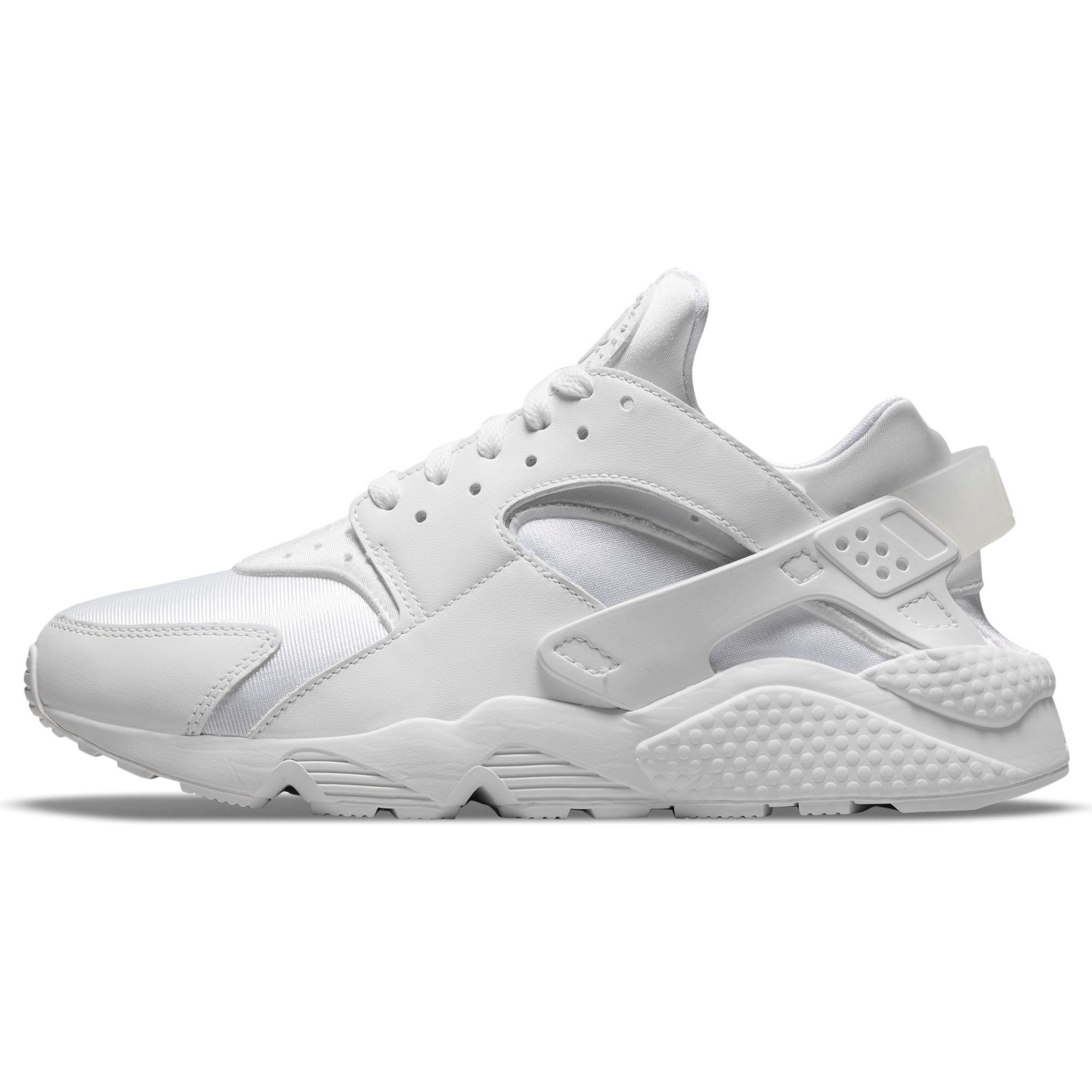 Nike Air Huarache "White/Pure Platinum" Men's Shoe - WHITE Thumbnail View 5