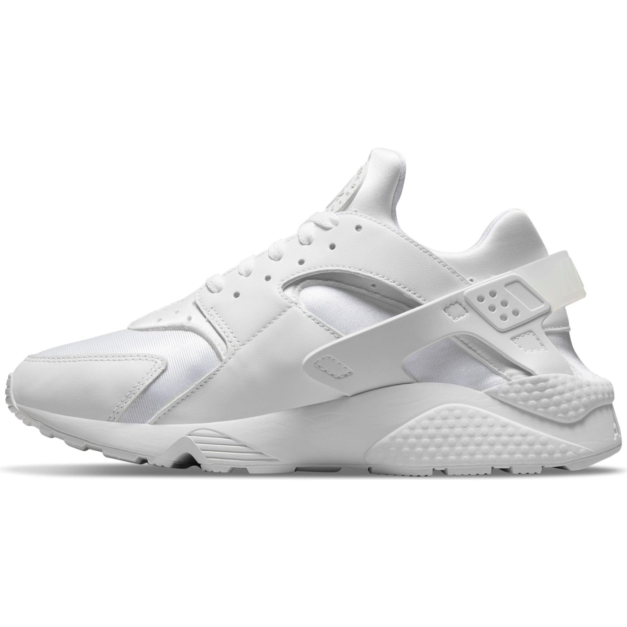 nike air huarache white with design shoes