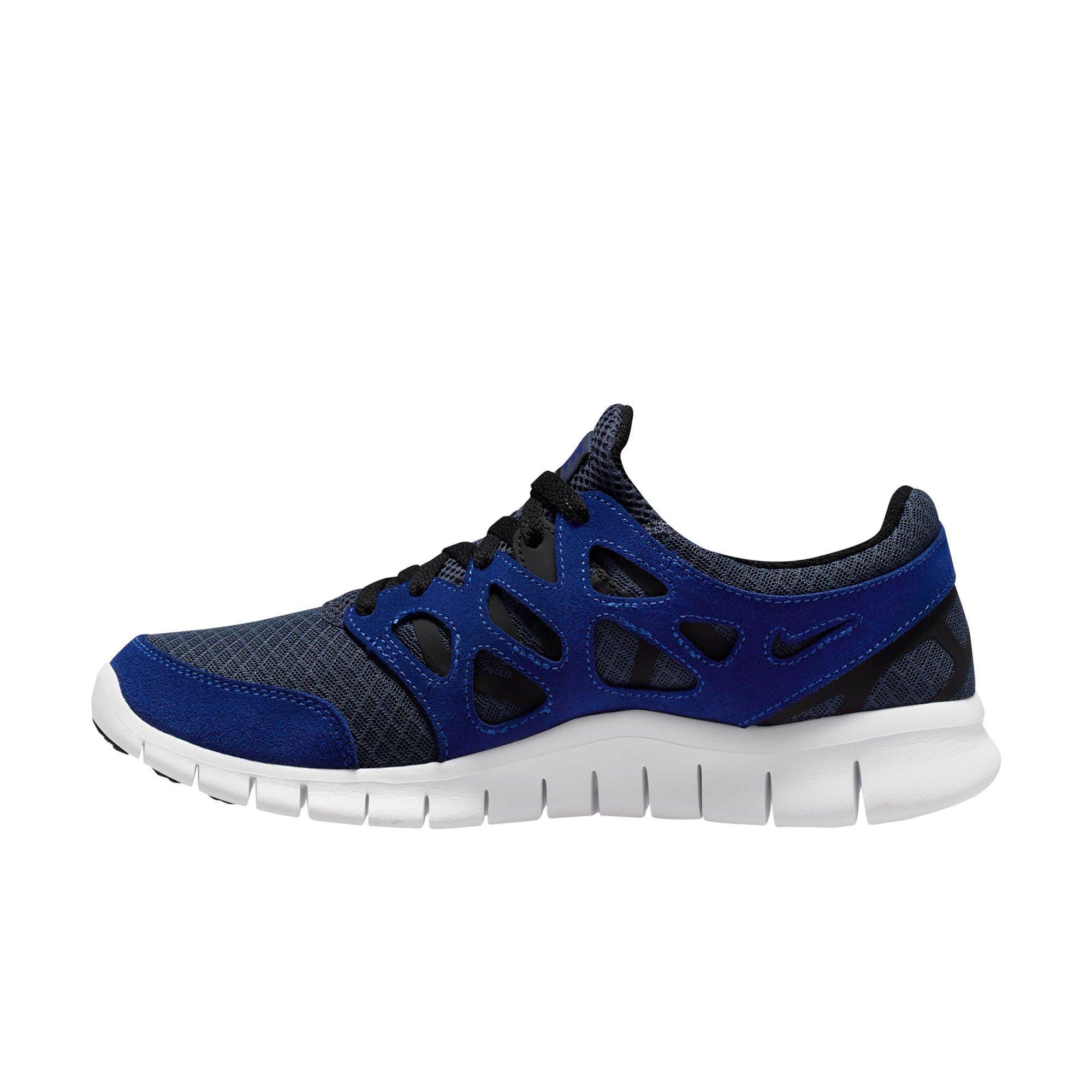 Nike Free Run 2 Thunder Blue Deep Royal Blue Black White Men s Shoe