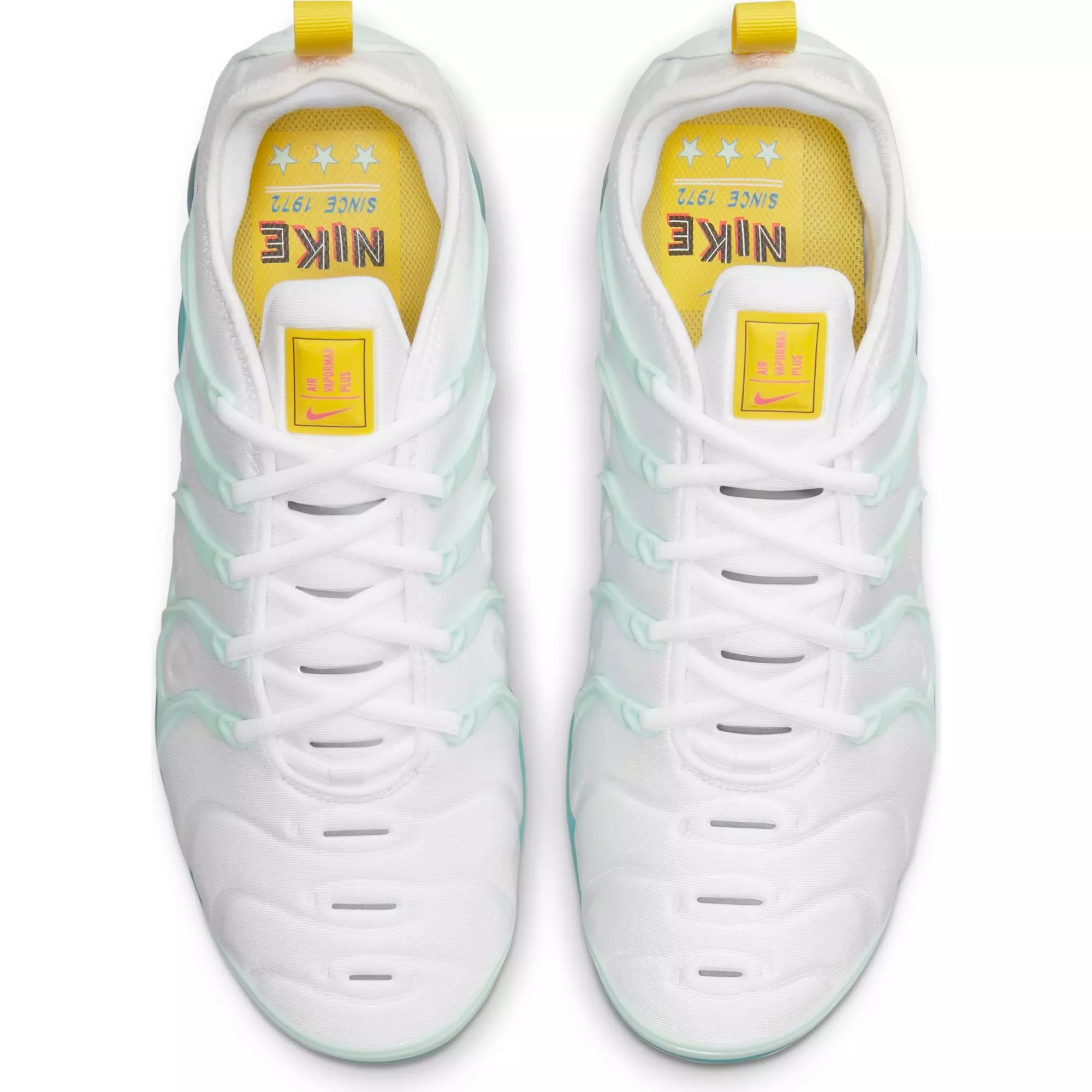 Nike Air Vapormax Plus "Ready Set Go" Men's Shoe - WHITE/TEAL