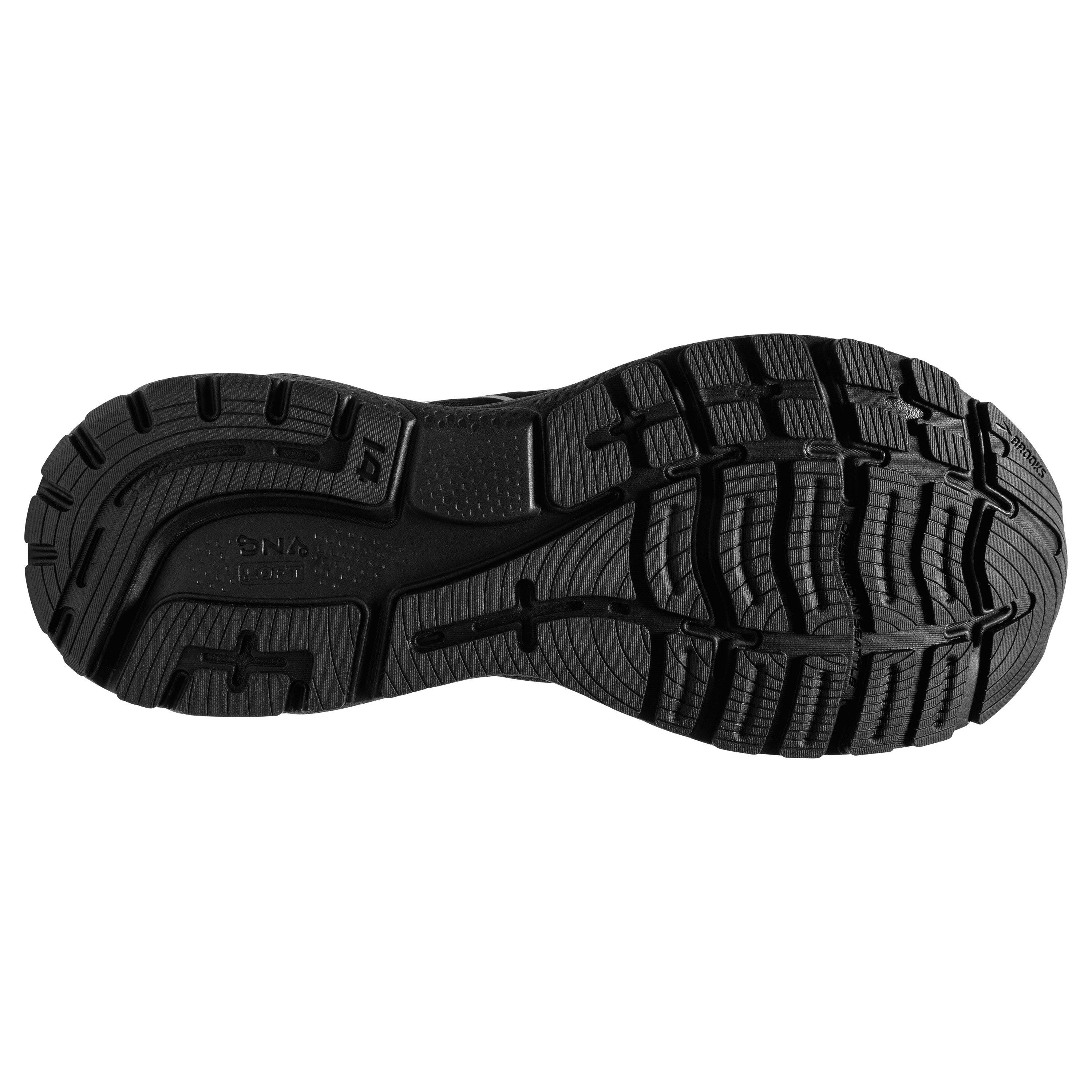 Brooks Ghost 14 GTX "Black/Black/Ebony" Men's Running Shoe - BLACK/BLACK/EBONY Thumbnail View 6