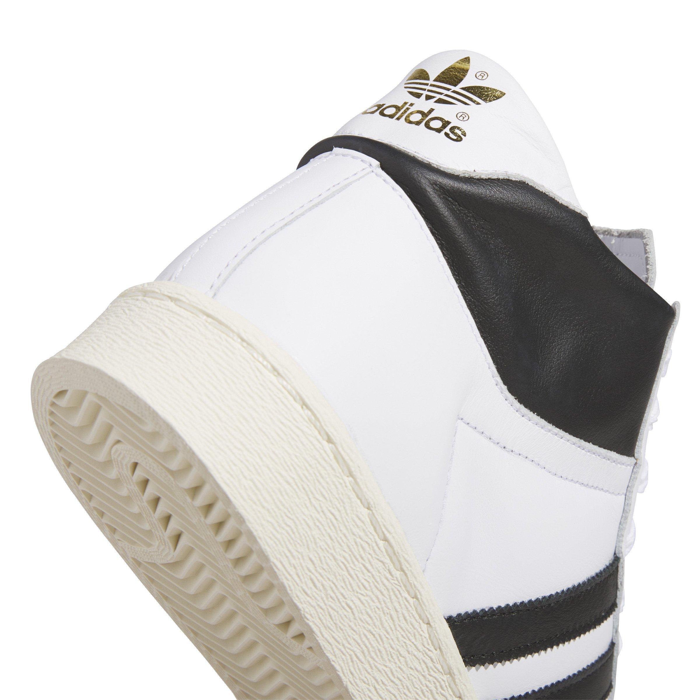 adidas Jabbar Hi "Ftwr White/Core Black/Off White" Unisex Shoe - WHITE Thumbnail View 7