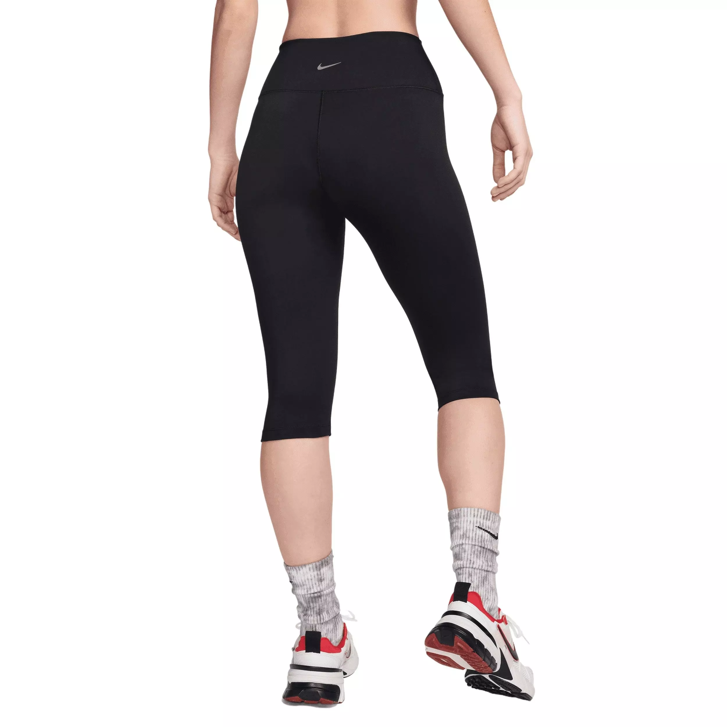 Nike Women's One High-Waisted Capri Leggings - Black - BLACK