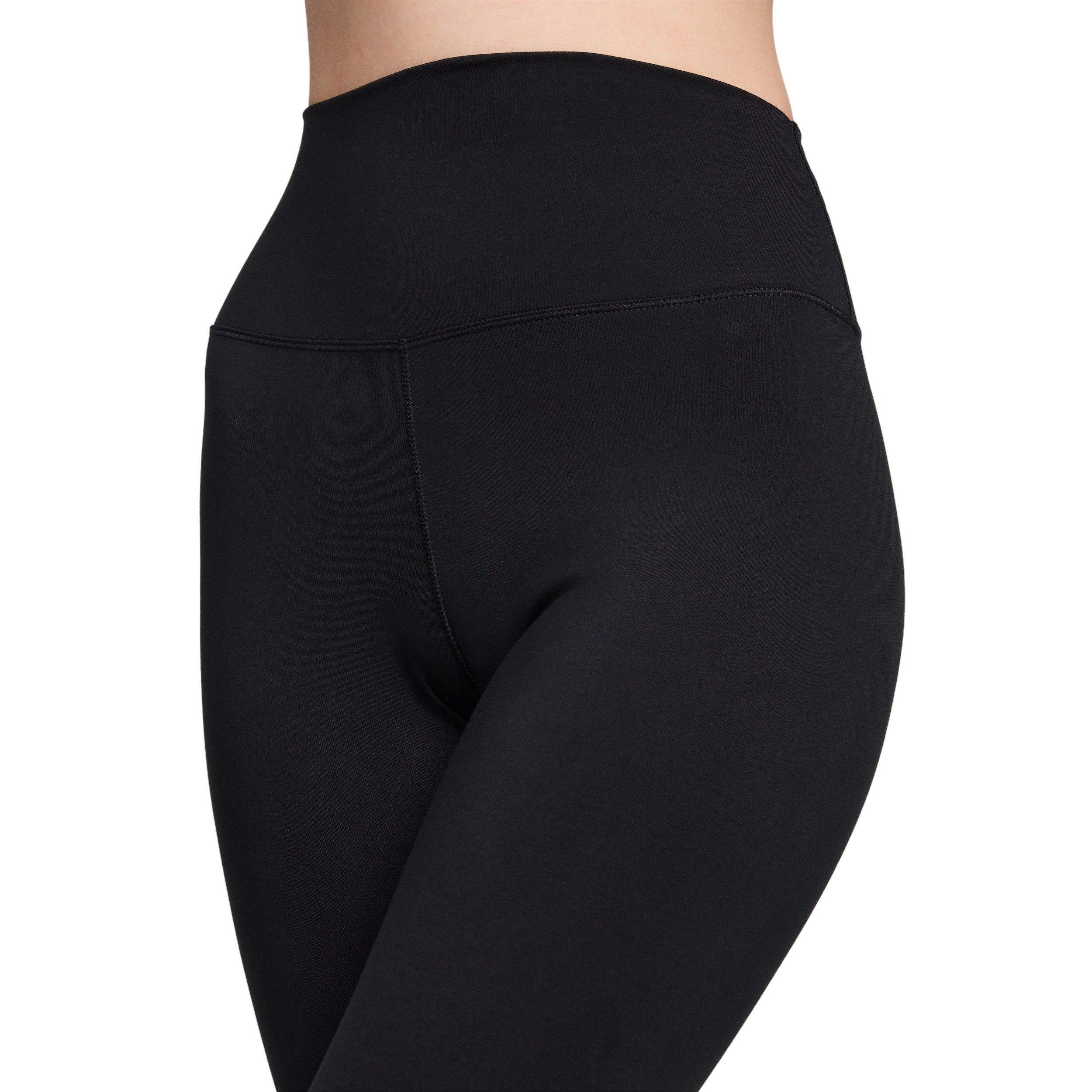 Nike Women's One High-Waisted Capri Leggings - Black - BLACK Thumbnail View 3