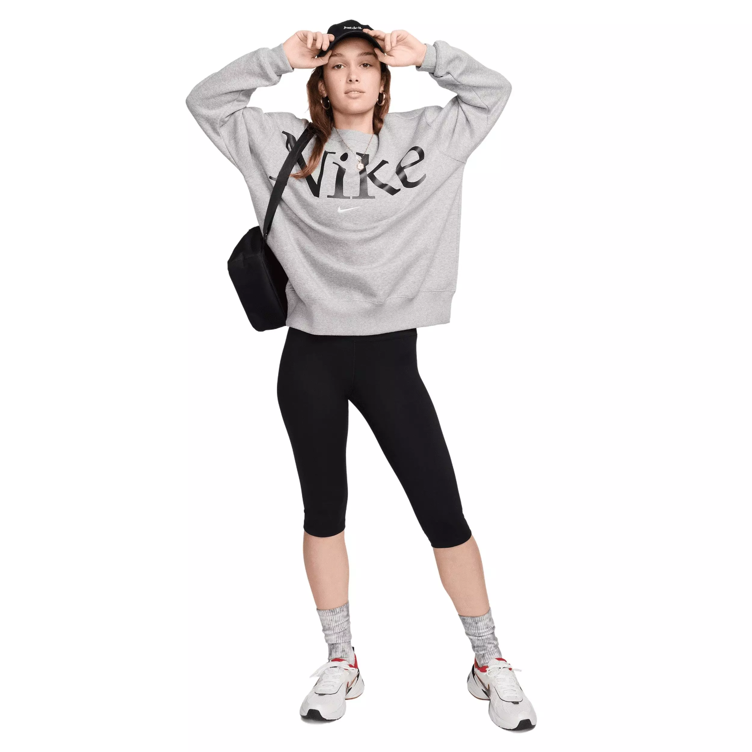 Nike Women's One High-Waisted Capri Leggings - Black - BLACK