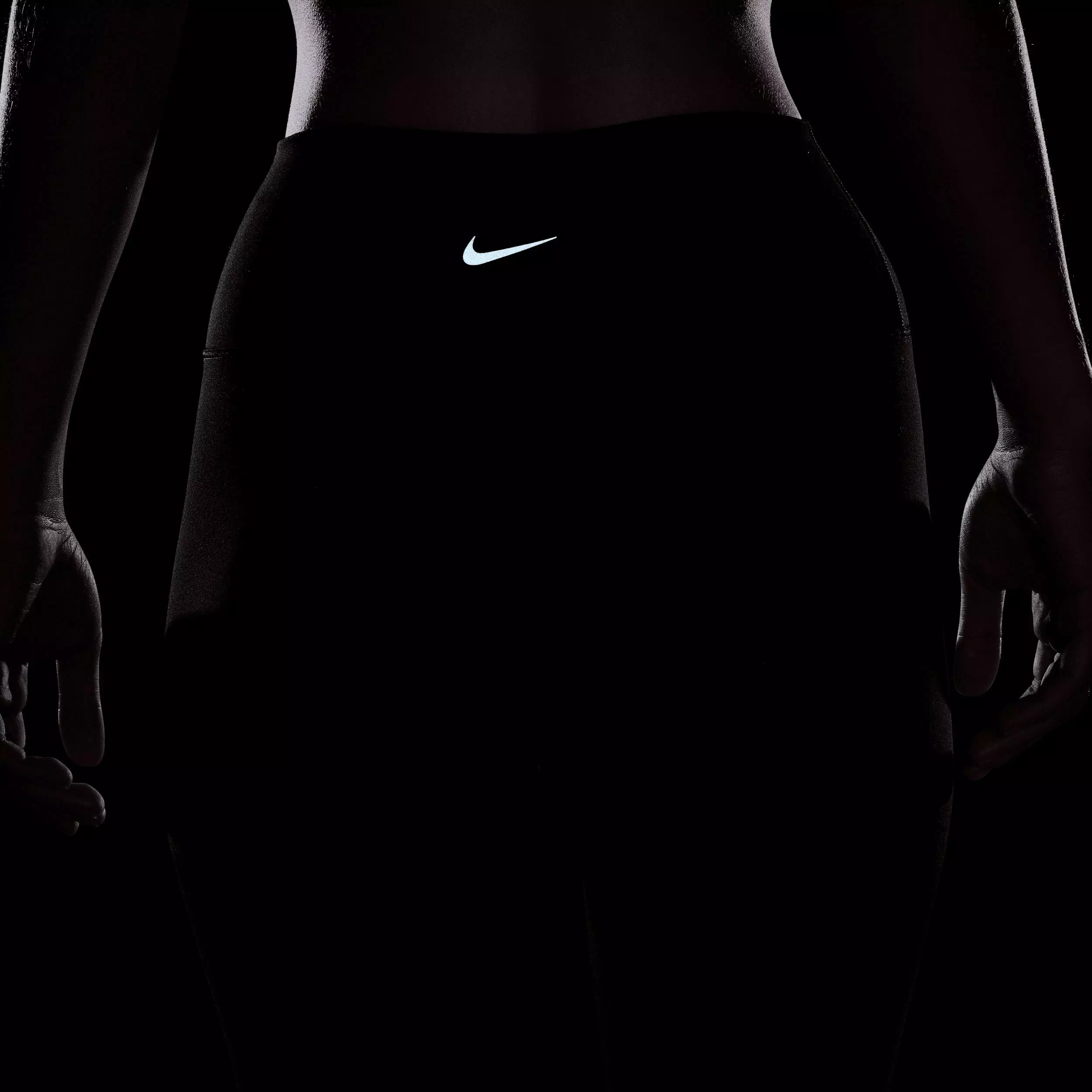 Nike Women's One High-Waisted Capri Leggings - Black - BLACK